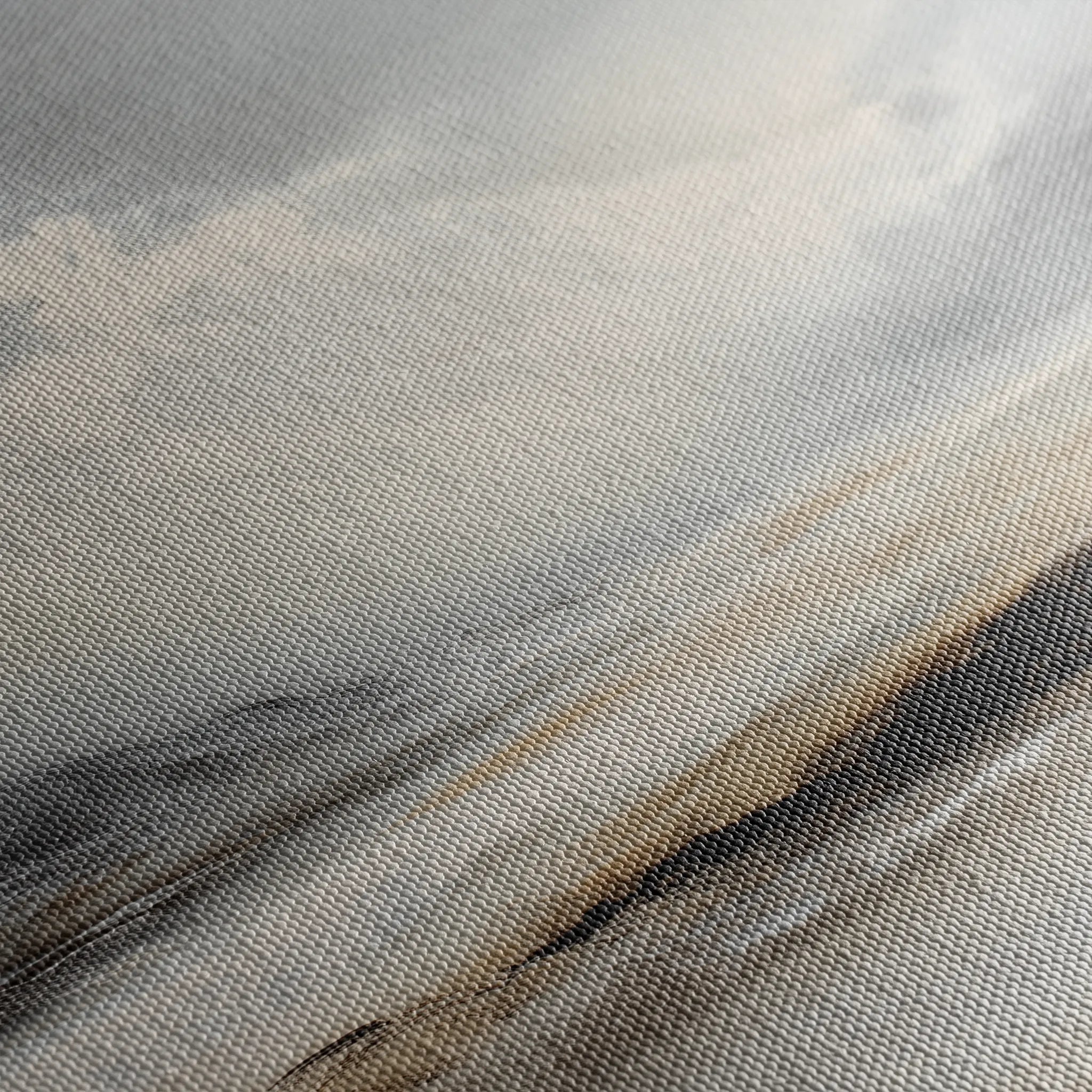 Abstract 1041 Canvas Art 60 x 60 cm / Black