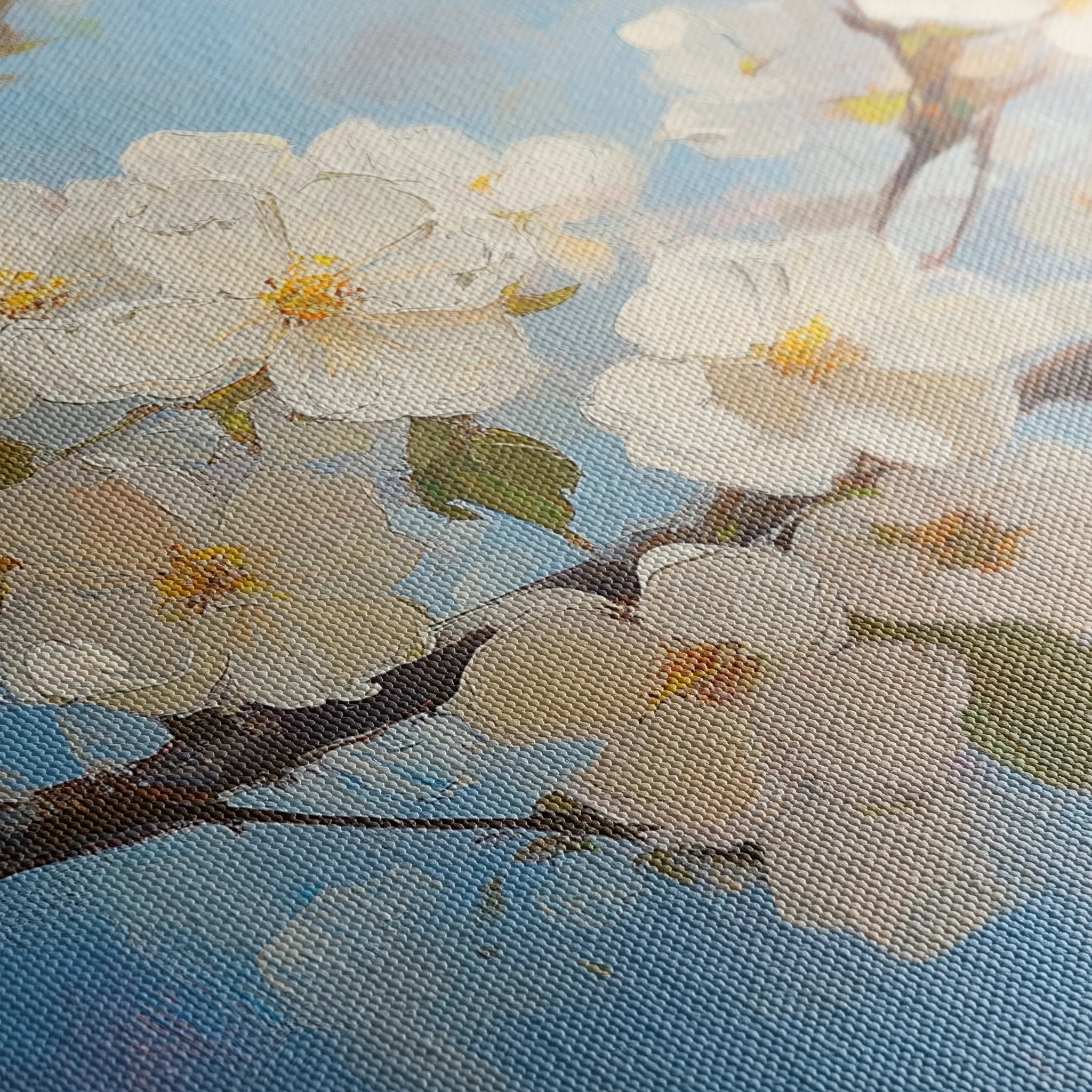 Floral 1049 Canvas Art 60 x 40 cm / Black