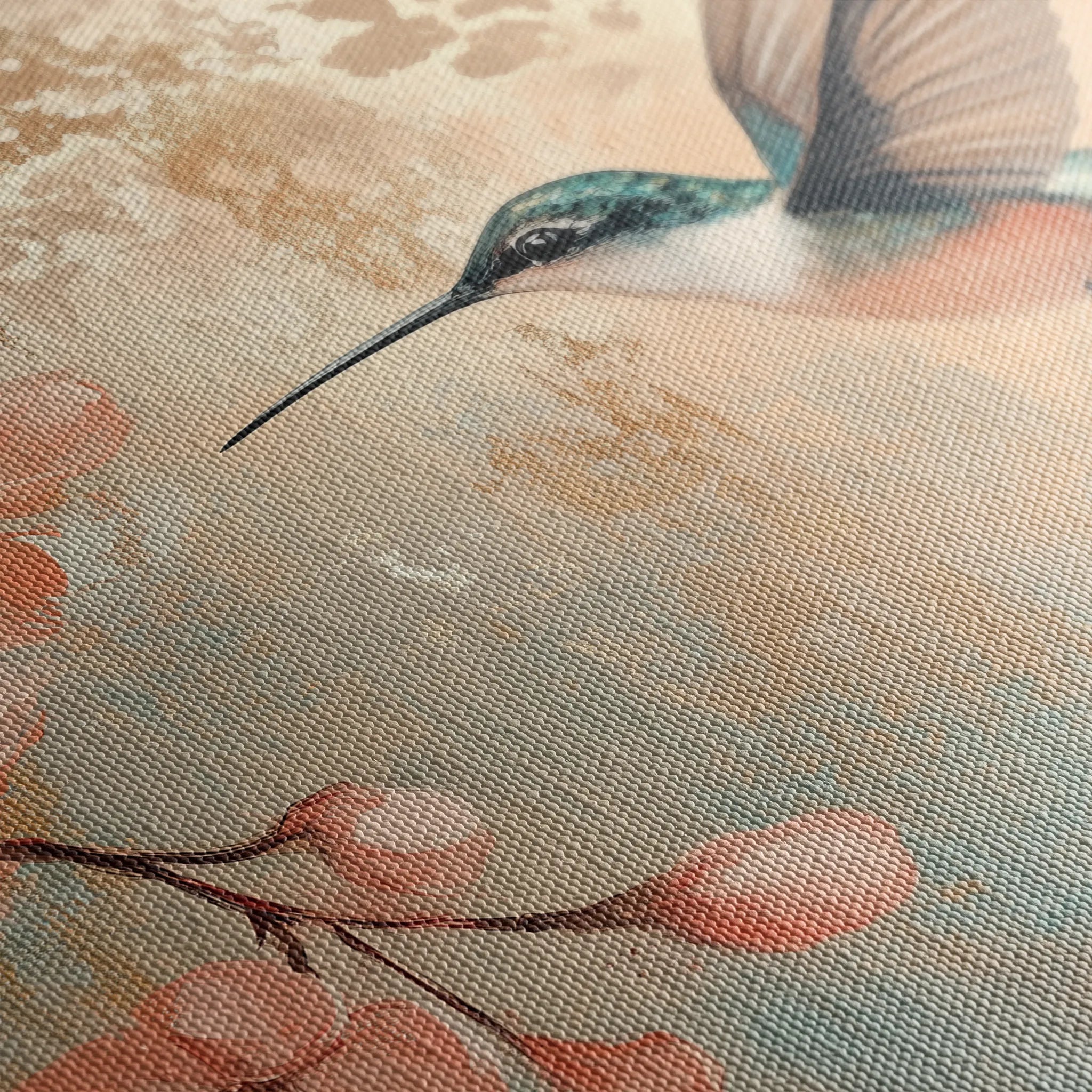 Animals 106 Canvas Art 60 x 40 cm / Black