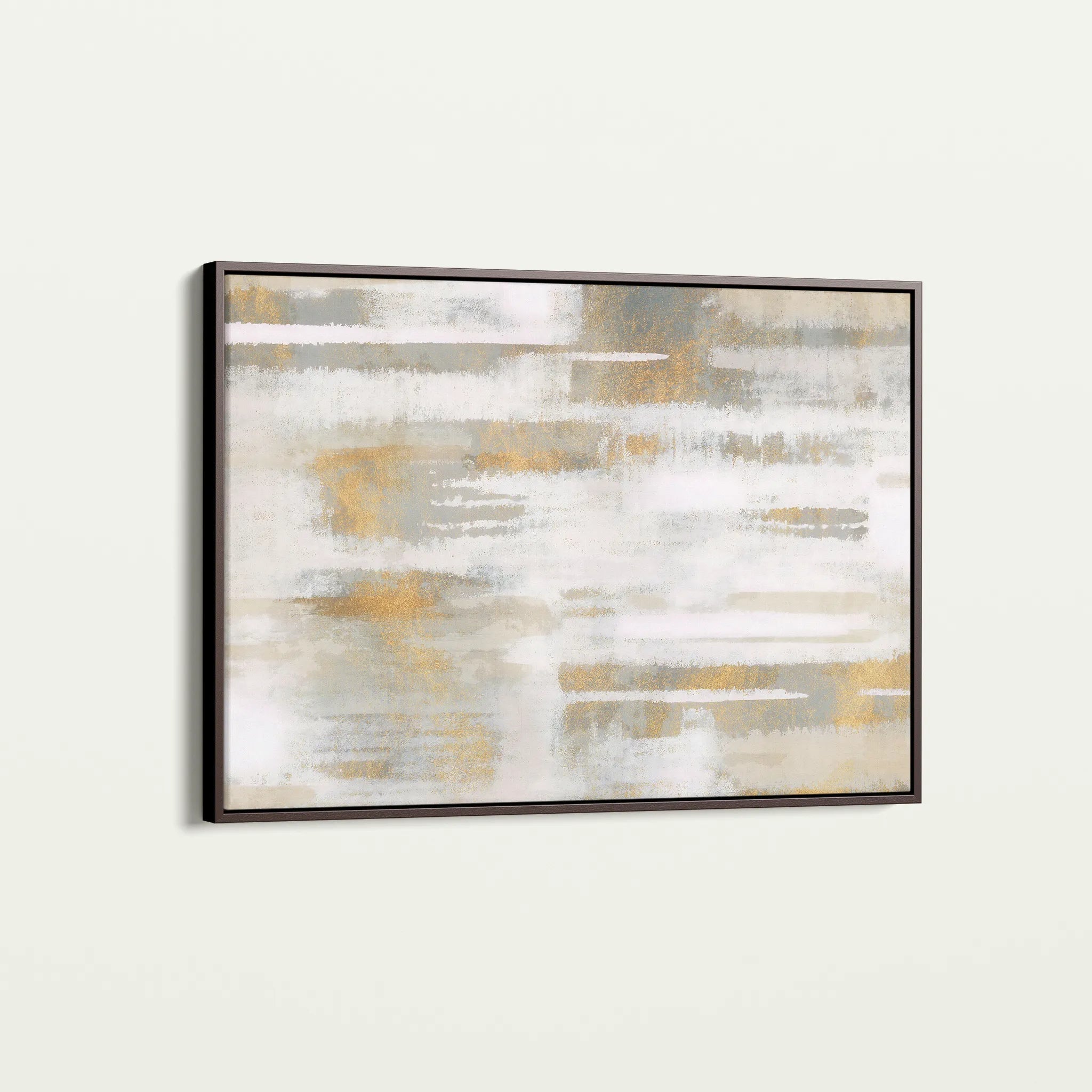 Abstract 106 Canvas Art 60 x 40 cm / Black