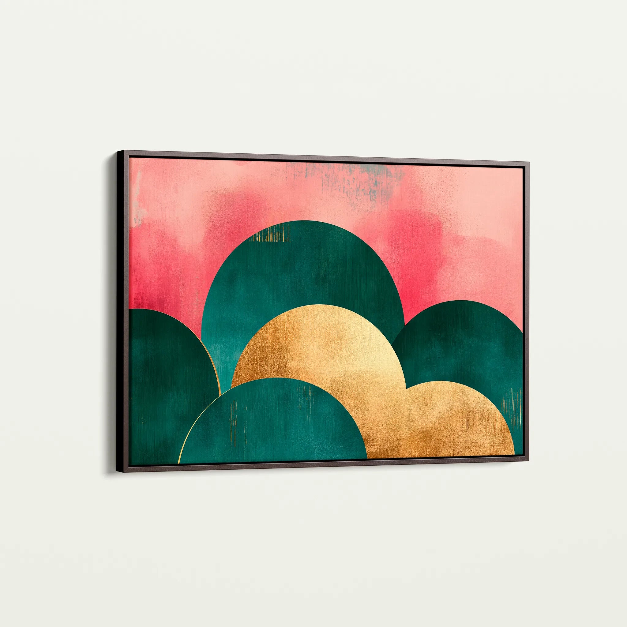 Boho 106 Canvas Art 60 x 40 cm / Black