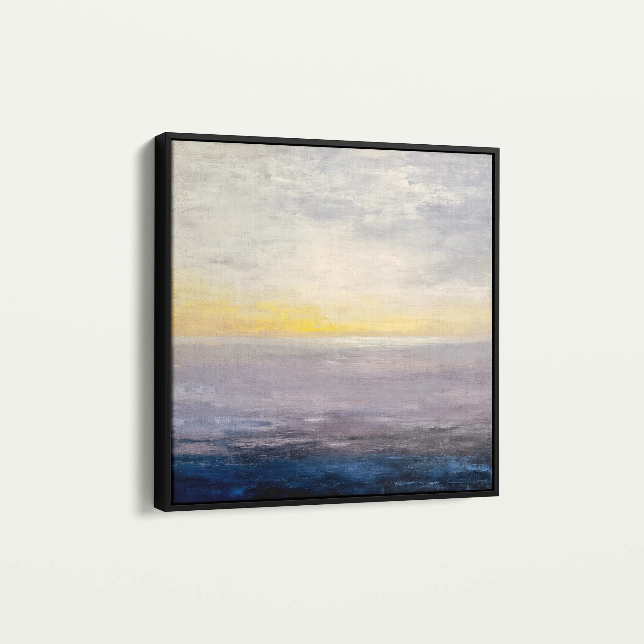 Abstract 1064 Canvas Art 60 x 60 cm / Black