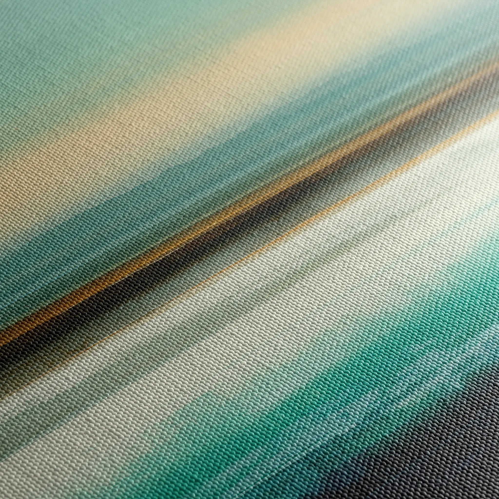 Abstract 1100 Canvas Art 60 x 60 cm / Black