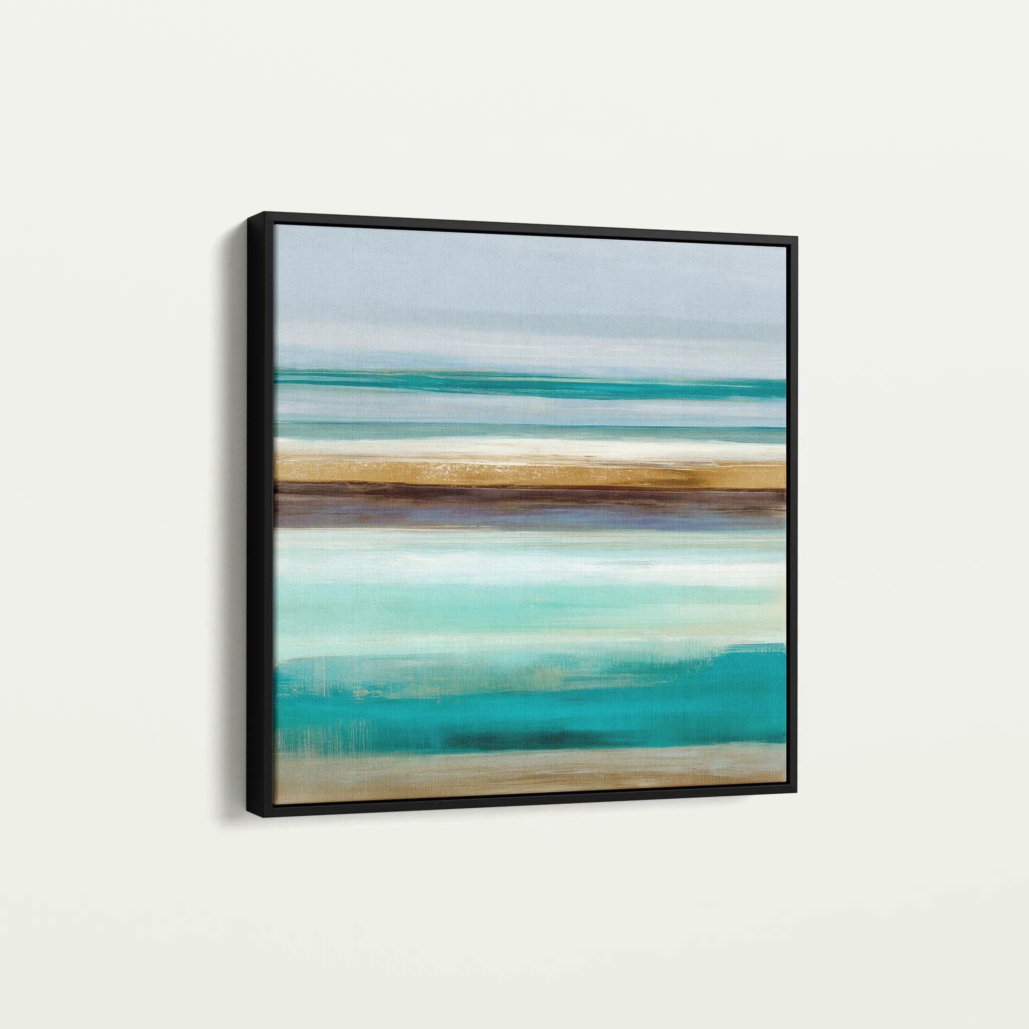 Abstract 1101 Canvas Art 60 x 60 cm / Black