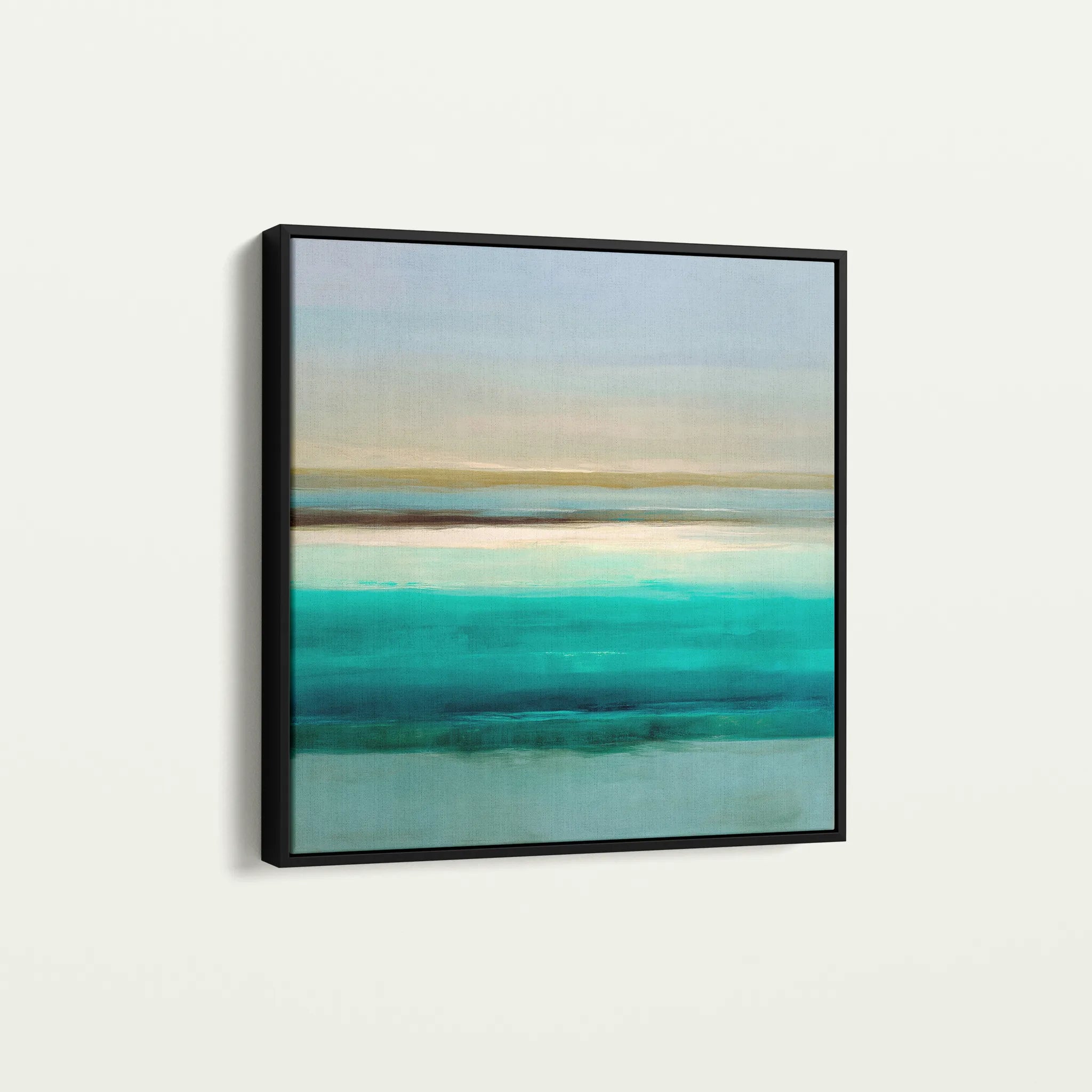 Abstract 1102 Canvas Art 60 x 60 cm / Black