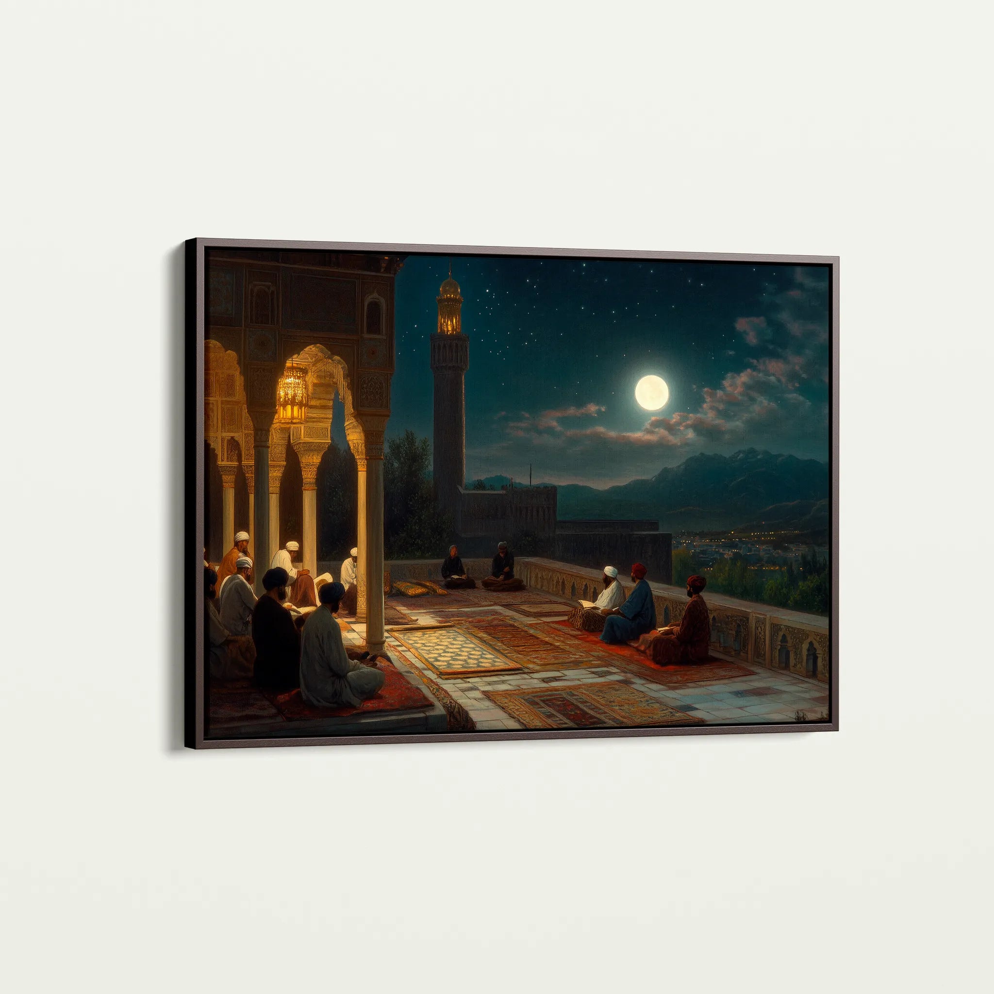 Orientalist 112 Canvas Art 60 x 40 cm / Black