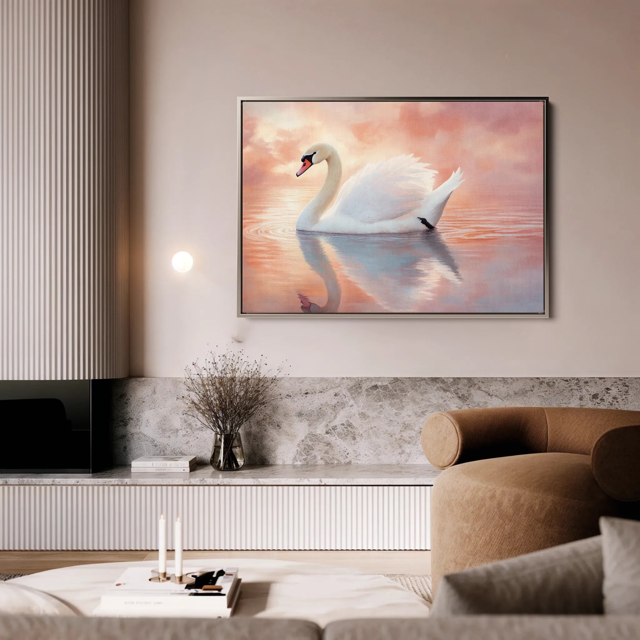 Animals 114 Canvas Art 60 x 40 cm / Black