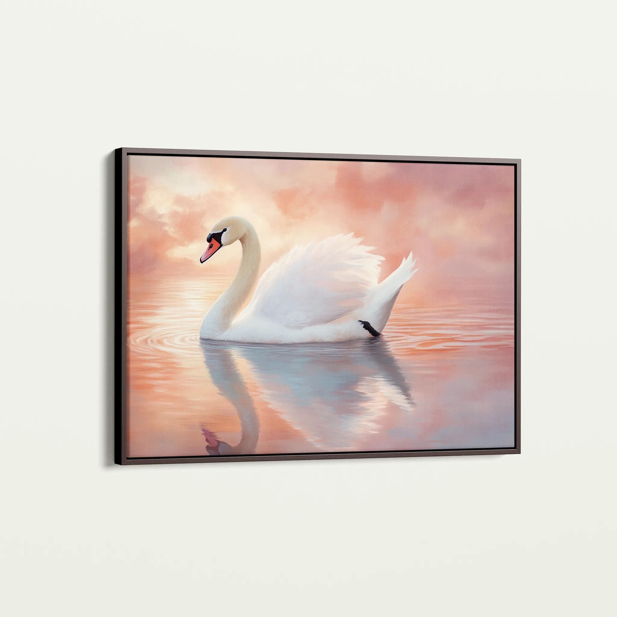 Animals 114 Canvas Art 60 x 40 cm / Black