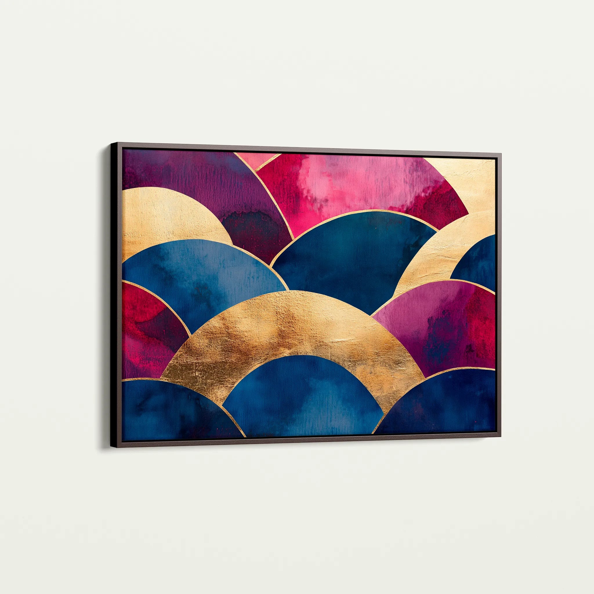 Boho 114 Canvas Art 60 x 40 cm / Black