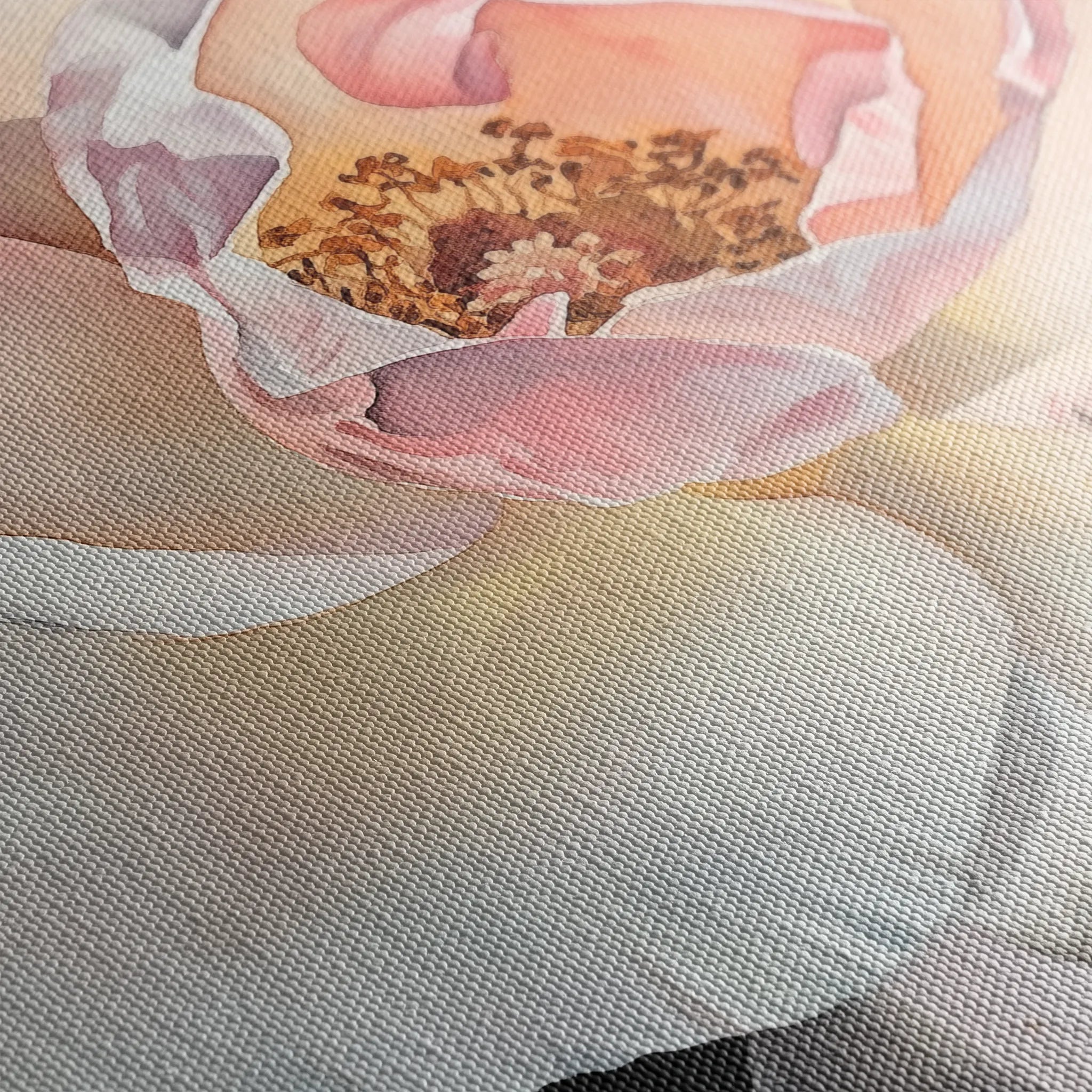 Floral 1144 Canvas Art 60 x 40 cm / Black