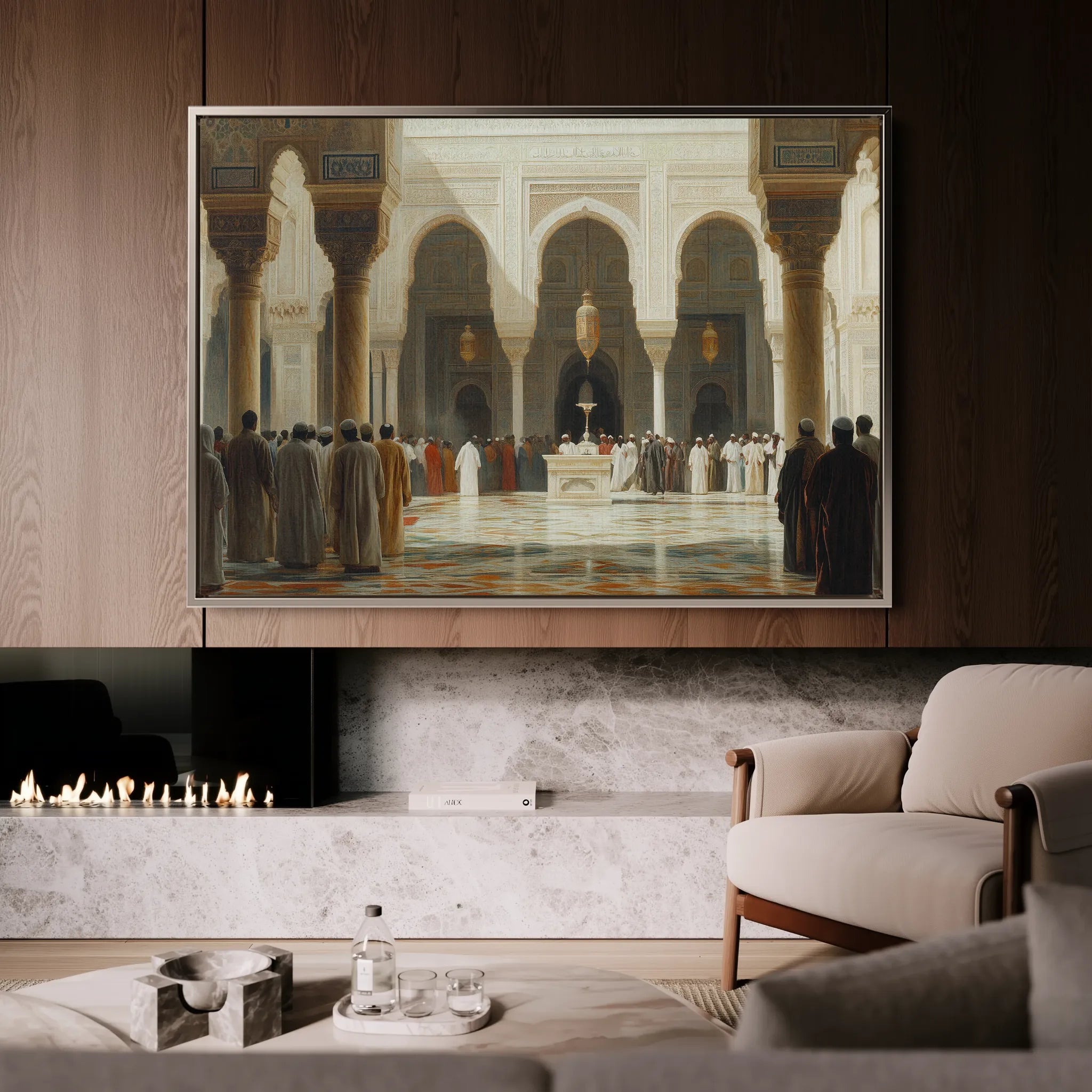 Orientalist 115 Canvas Art 60 x 40 cm / Black