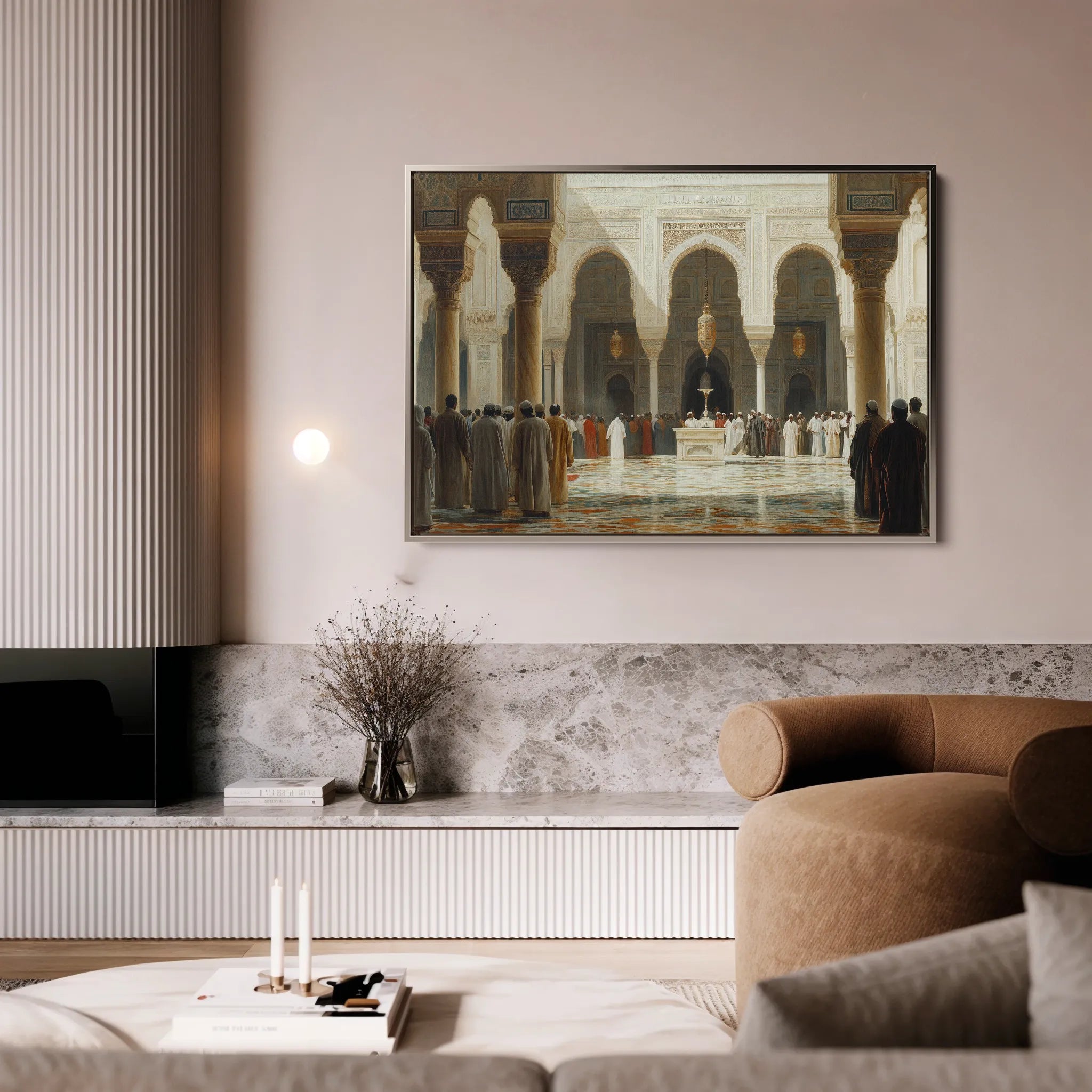 Orientalist 115 Canvas Art 60 x 40 cm / Black