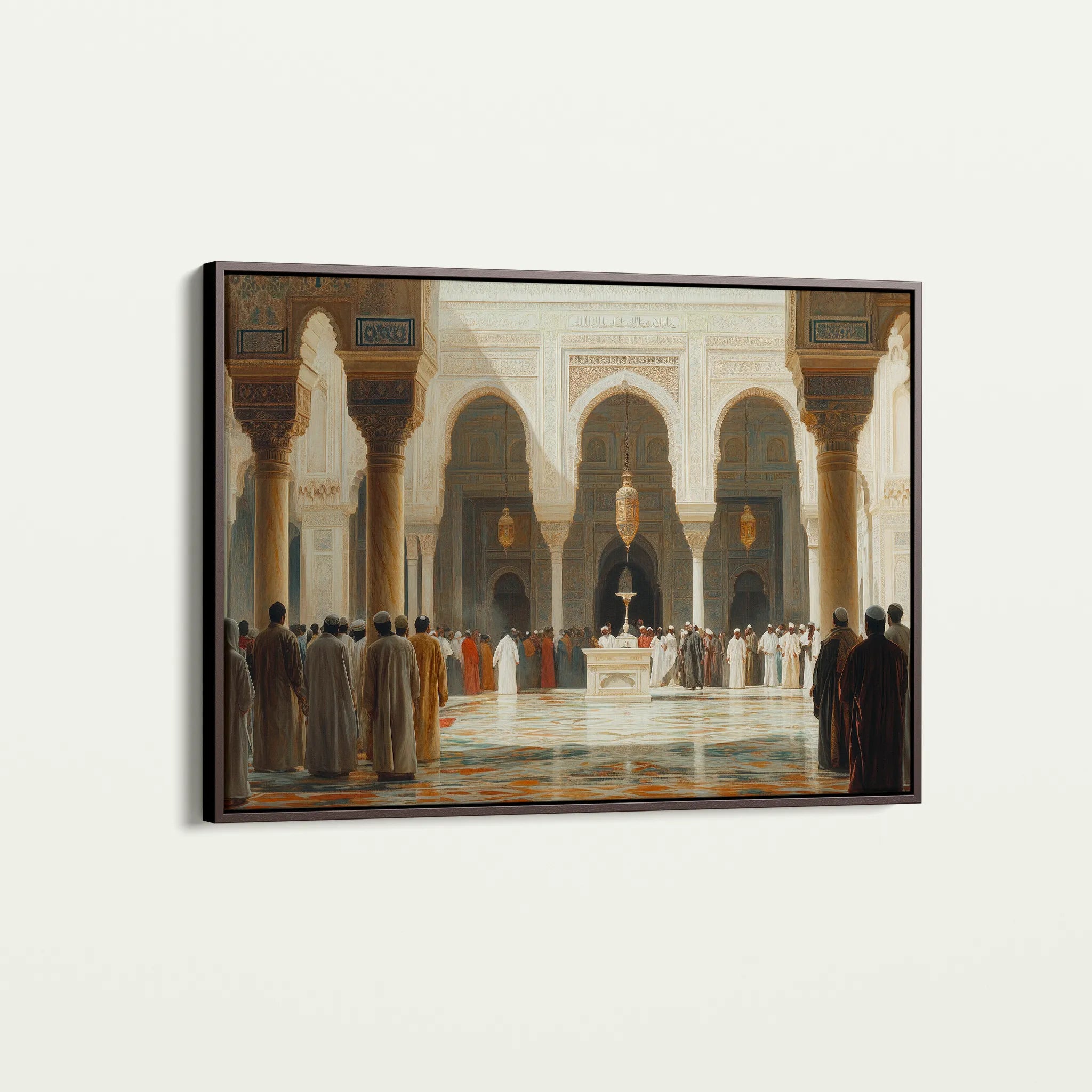 Orientalist 115 Canvas Art 60 x 40 cm / Black
