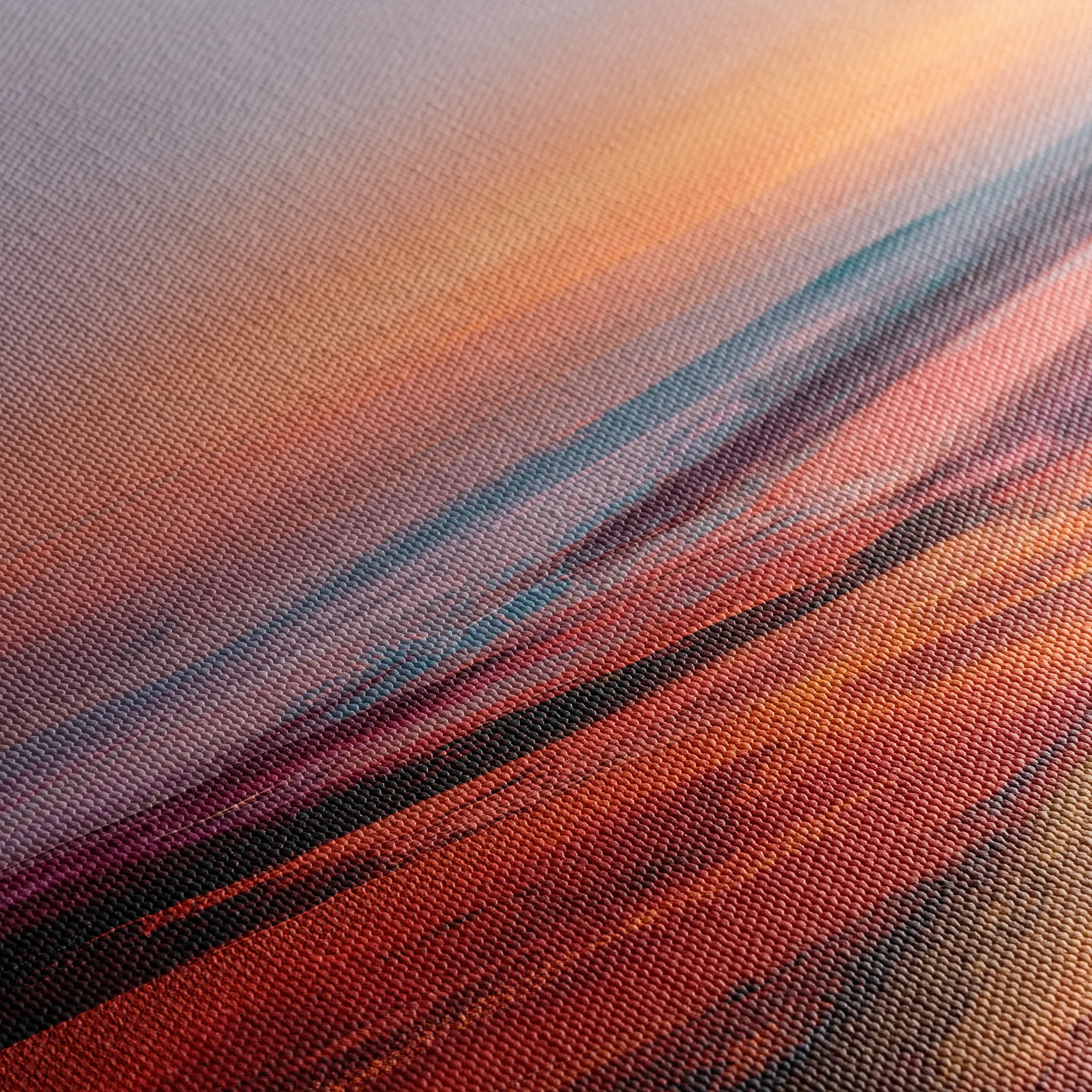 Abstract 1162 Canvas Art 60 x 60 cm / Black