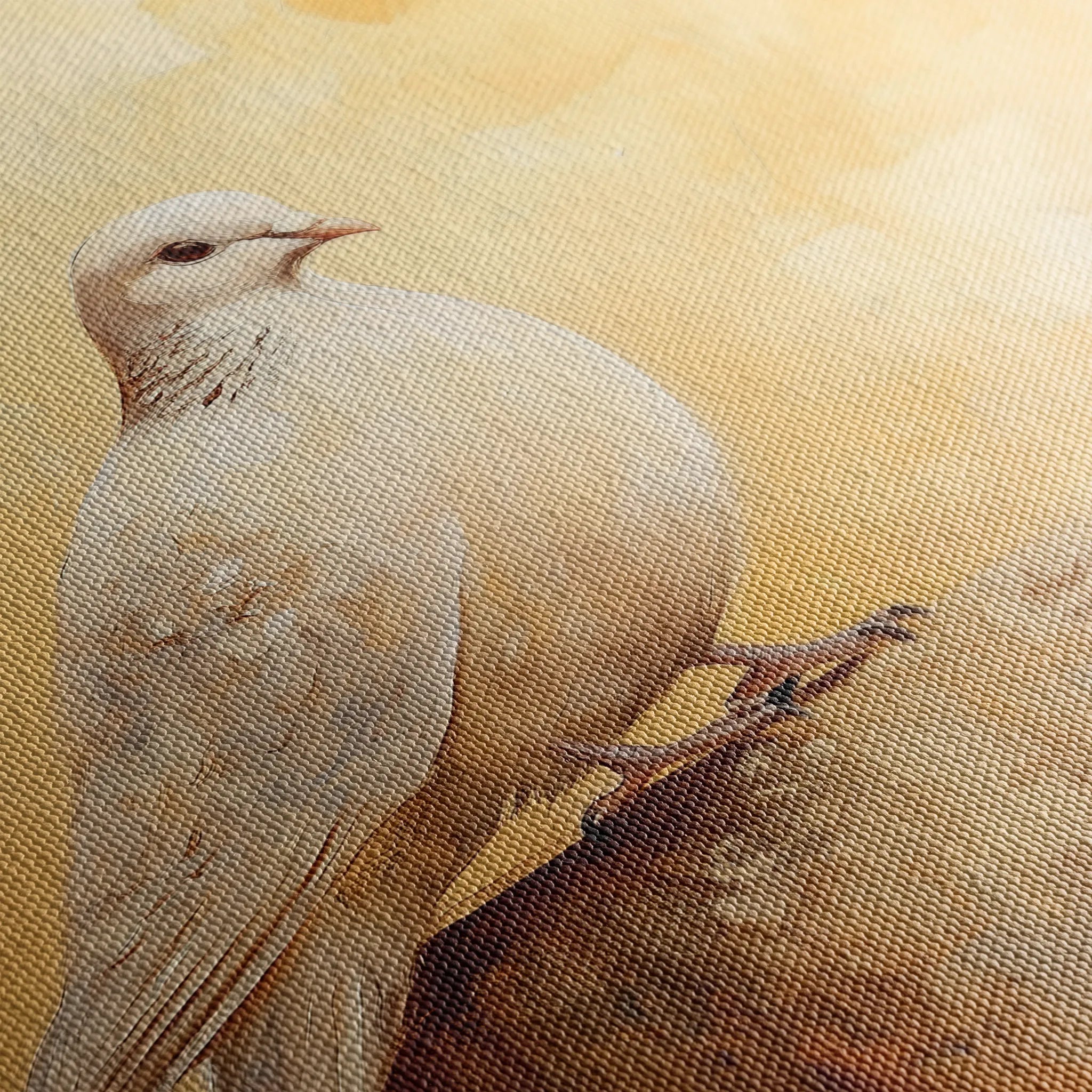 Animals 117 Canvas Art 60 x 40 cm / Black