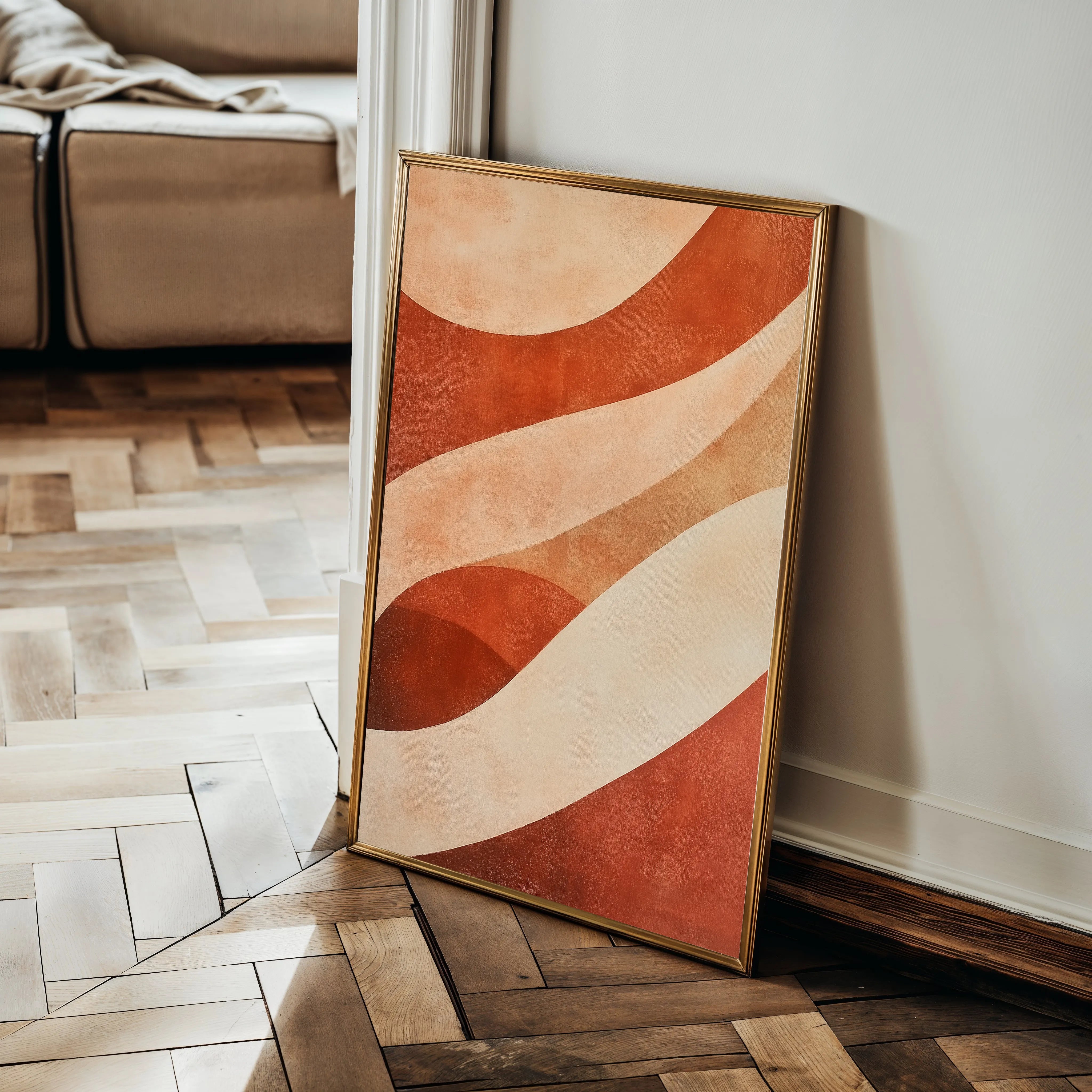 Boho 117 Canvas Art 60 x 40 cm / Black