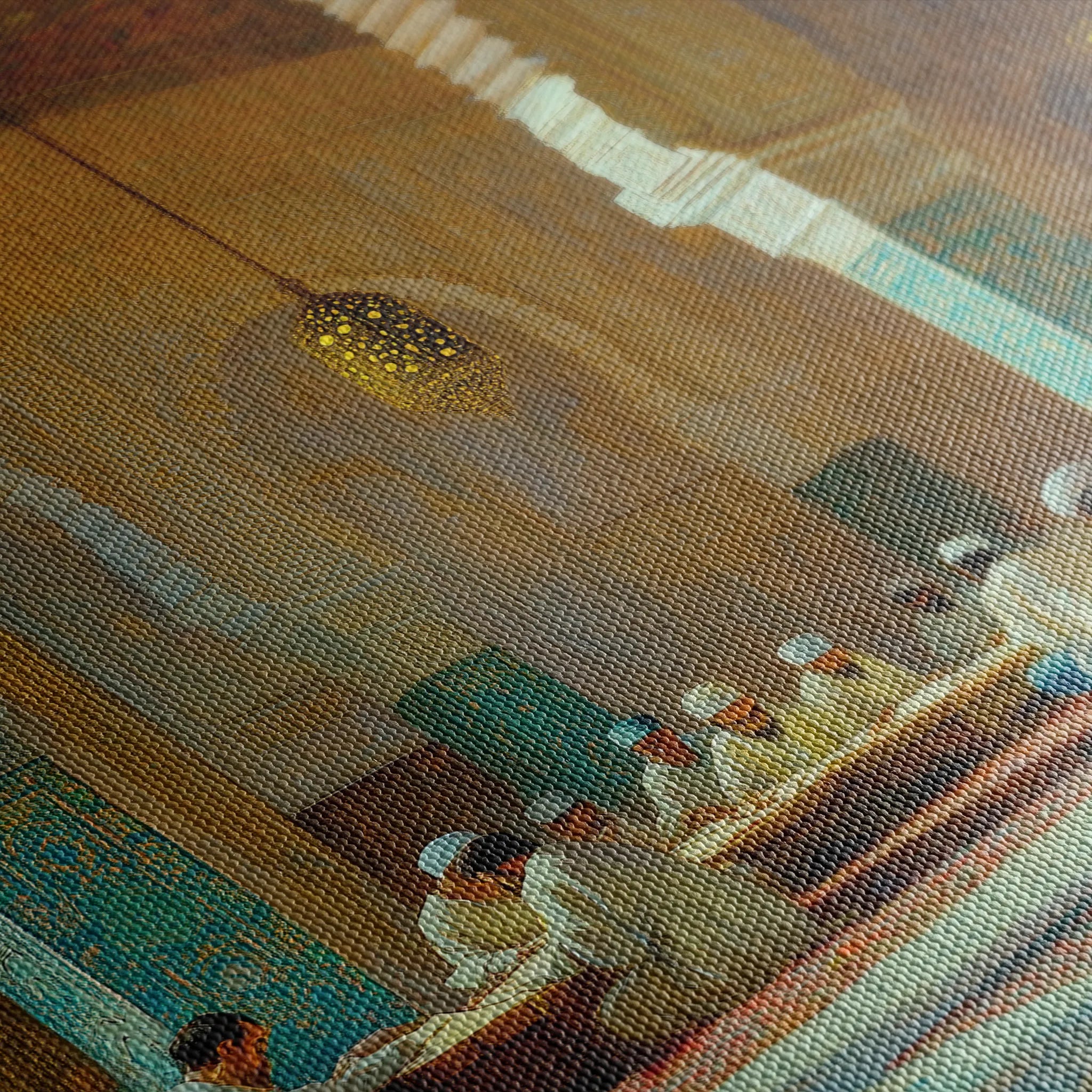 Orientalist 117 Canvas Art 60 x 40 cm / Black