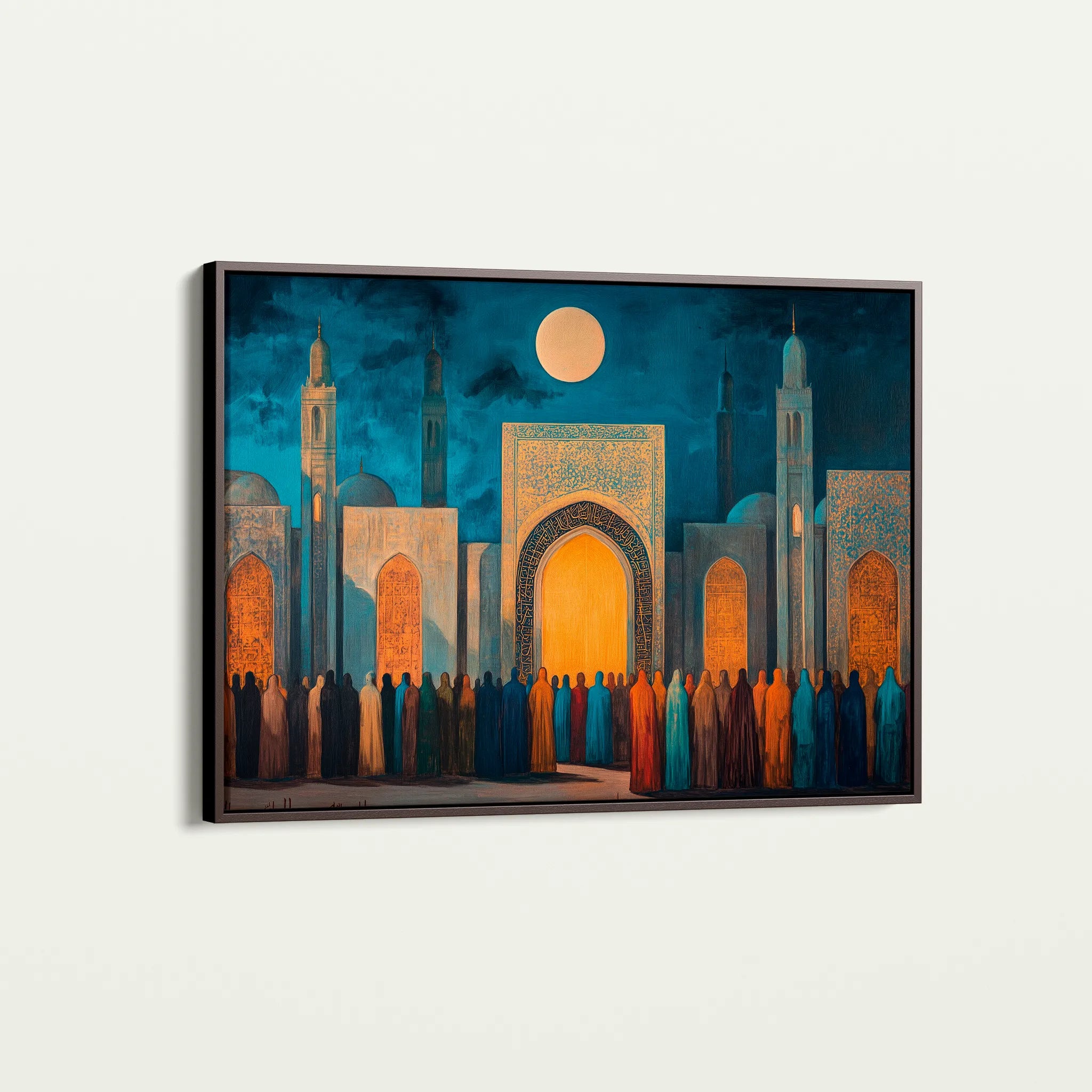 Orientalist 118 Canvas Art 60 x 40 cm / Black