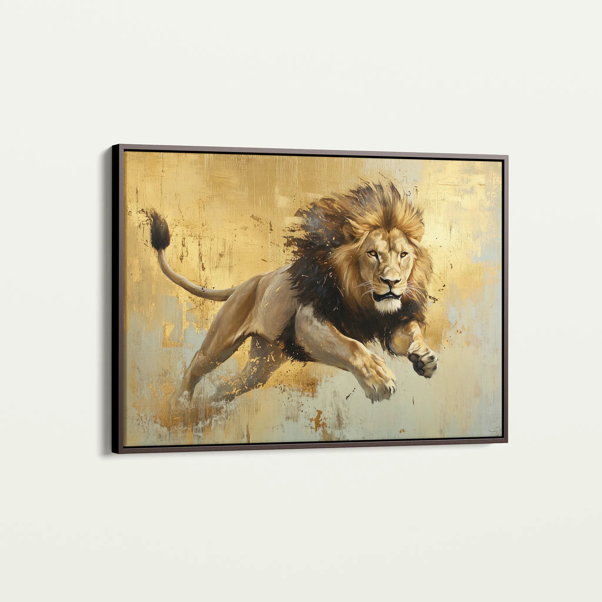 Animals 119 Canvas Art 60 x 40 cm / Black
