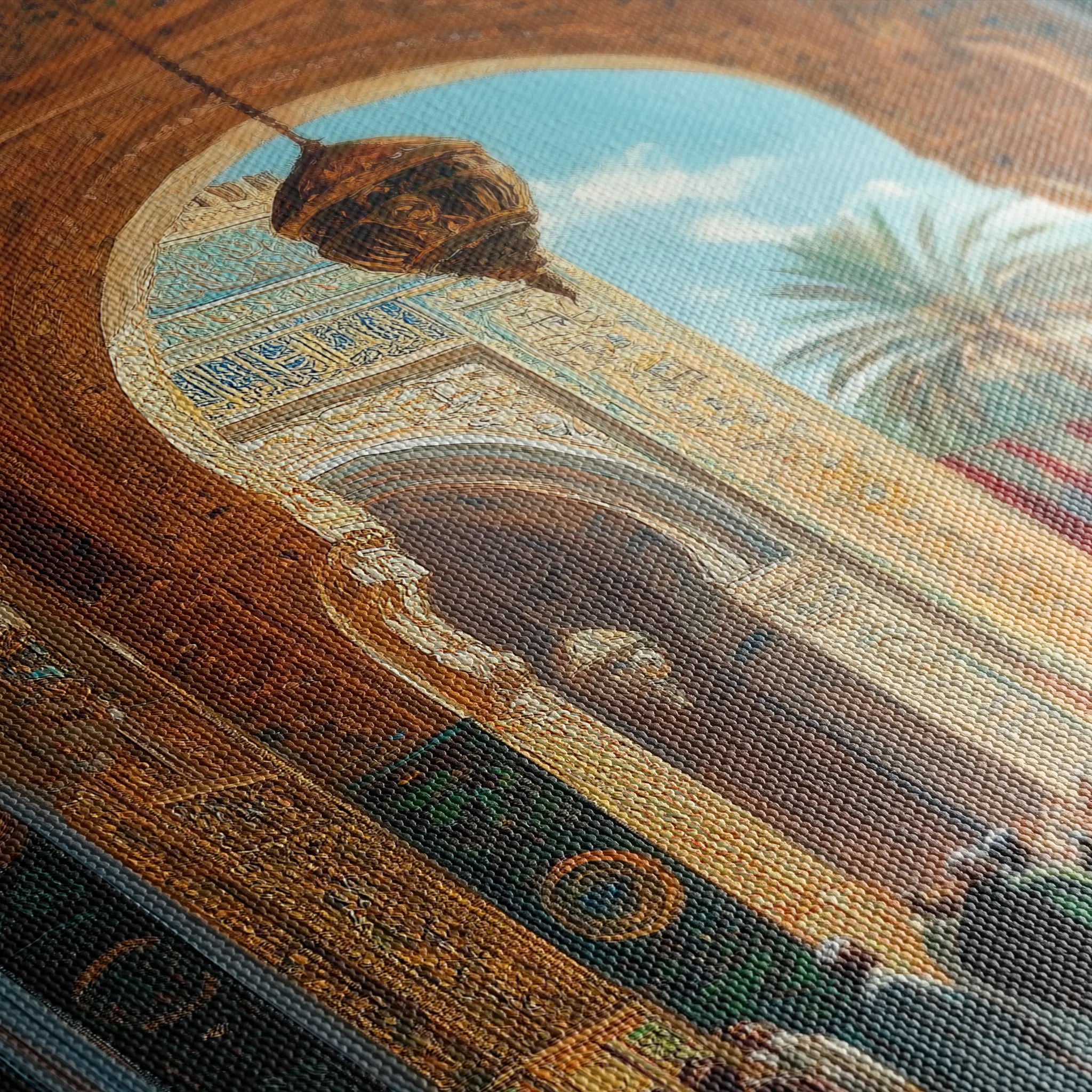 Orientalist 119 Canvas Art 60 x 40 cm / Black