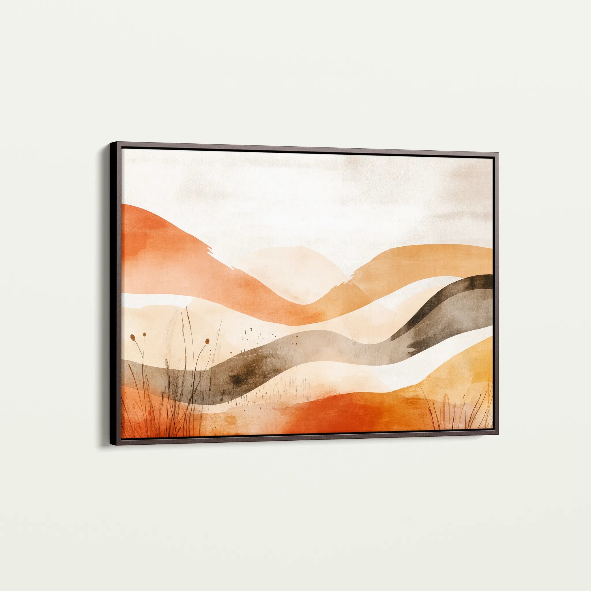 Boho 120 Canvas Art 60 x 40 cm / Black