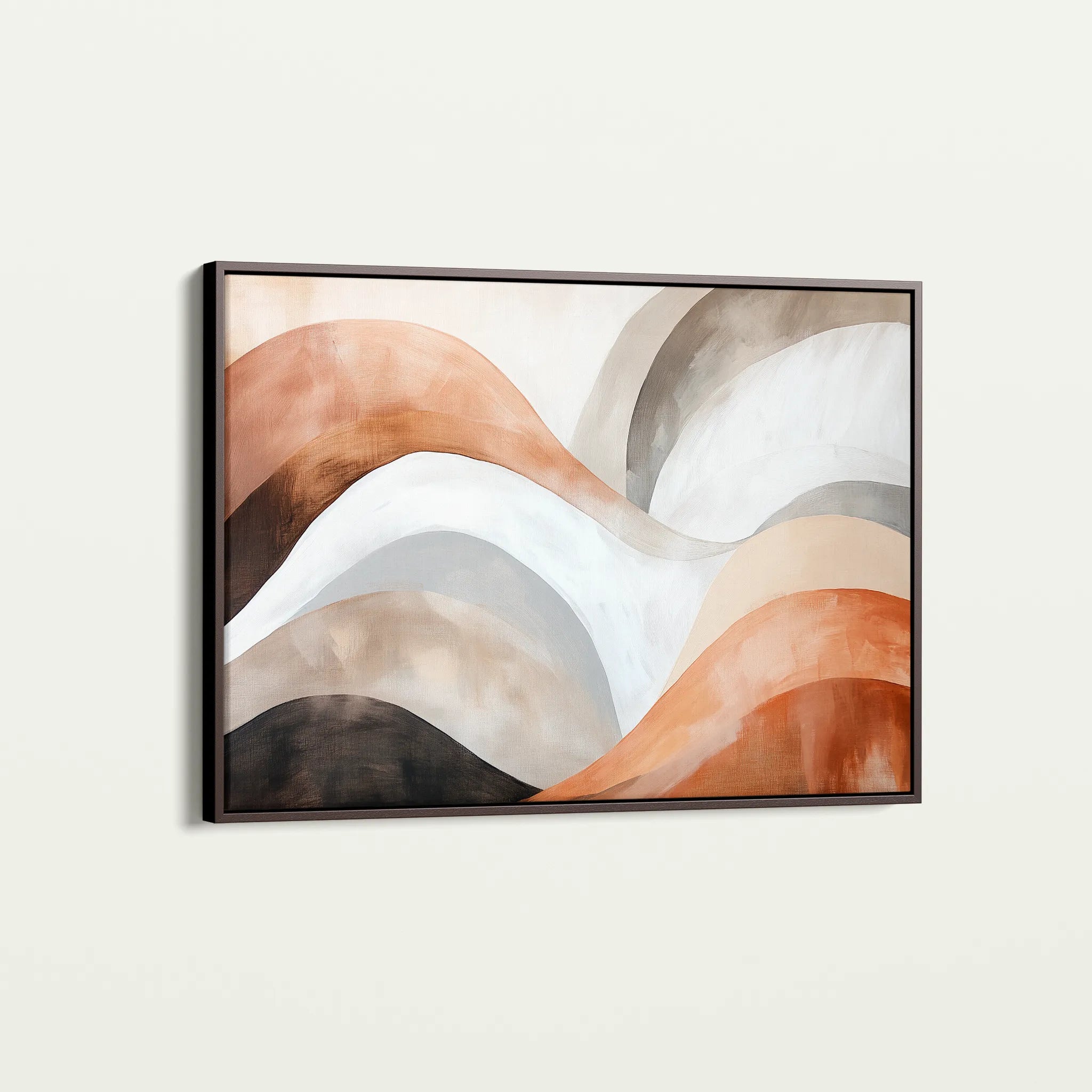 Boho 122 Canvas Art 60 x 40 cm / Black