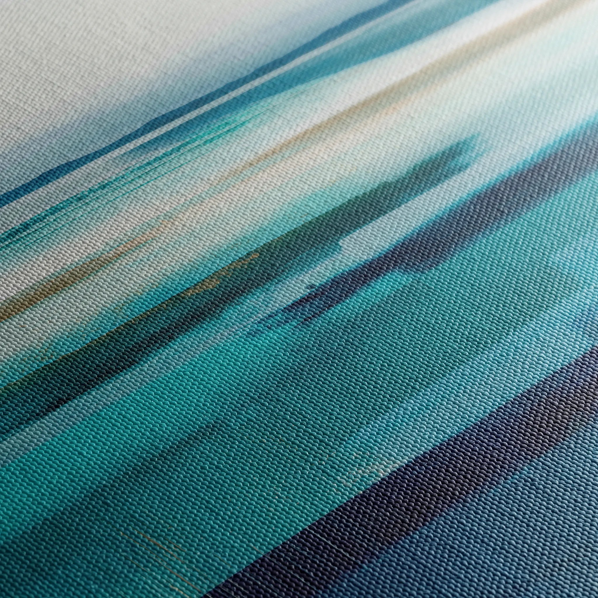 Abstract 1225 Canvas Art 60 x 60 cm / Black
