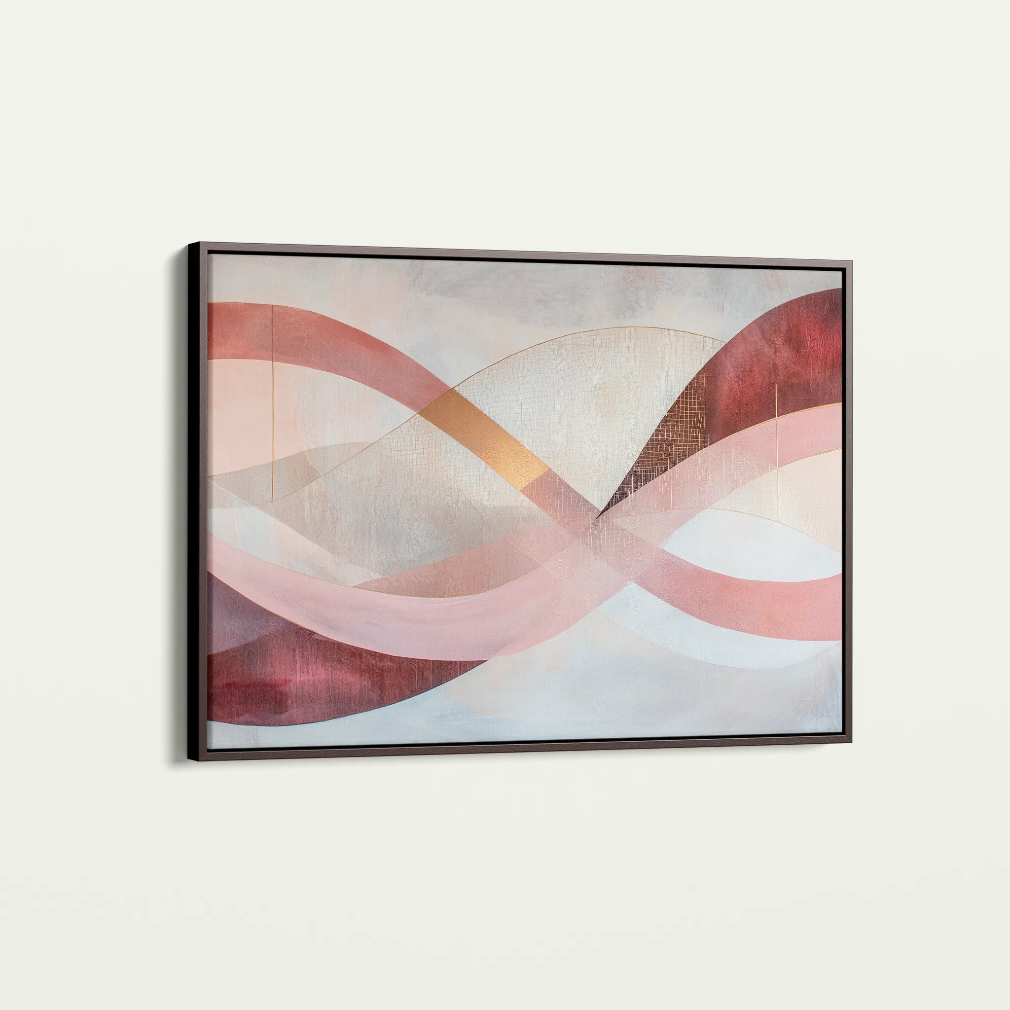 Boho 123 Canvas Art 60 x 40 cm / Black