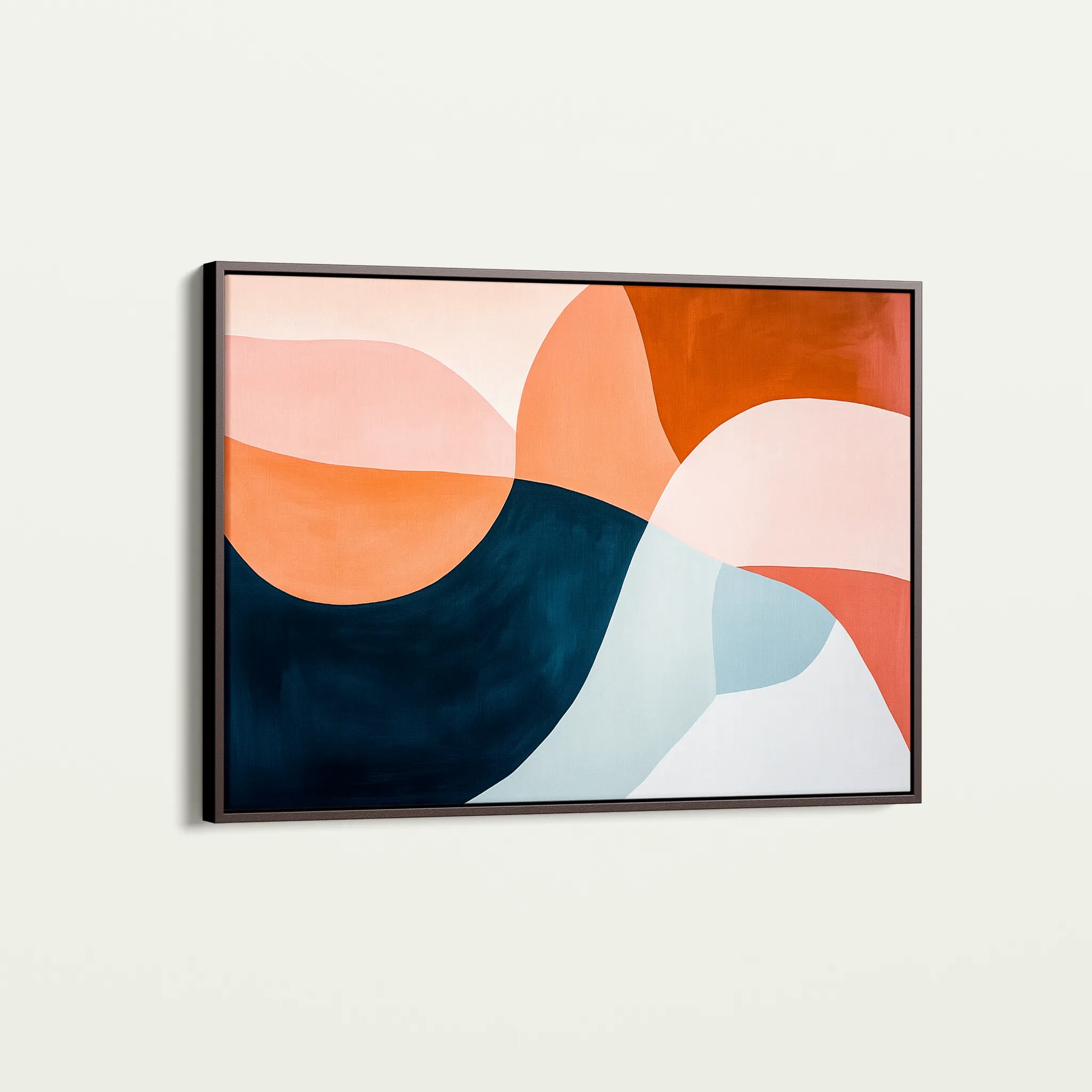 Boho 126 Canvas Art 60 x 40 cm / Black