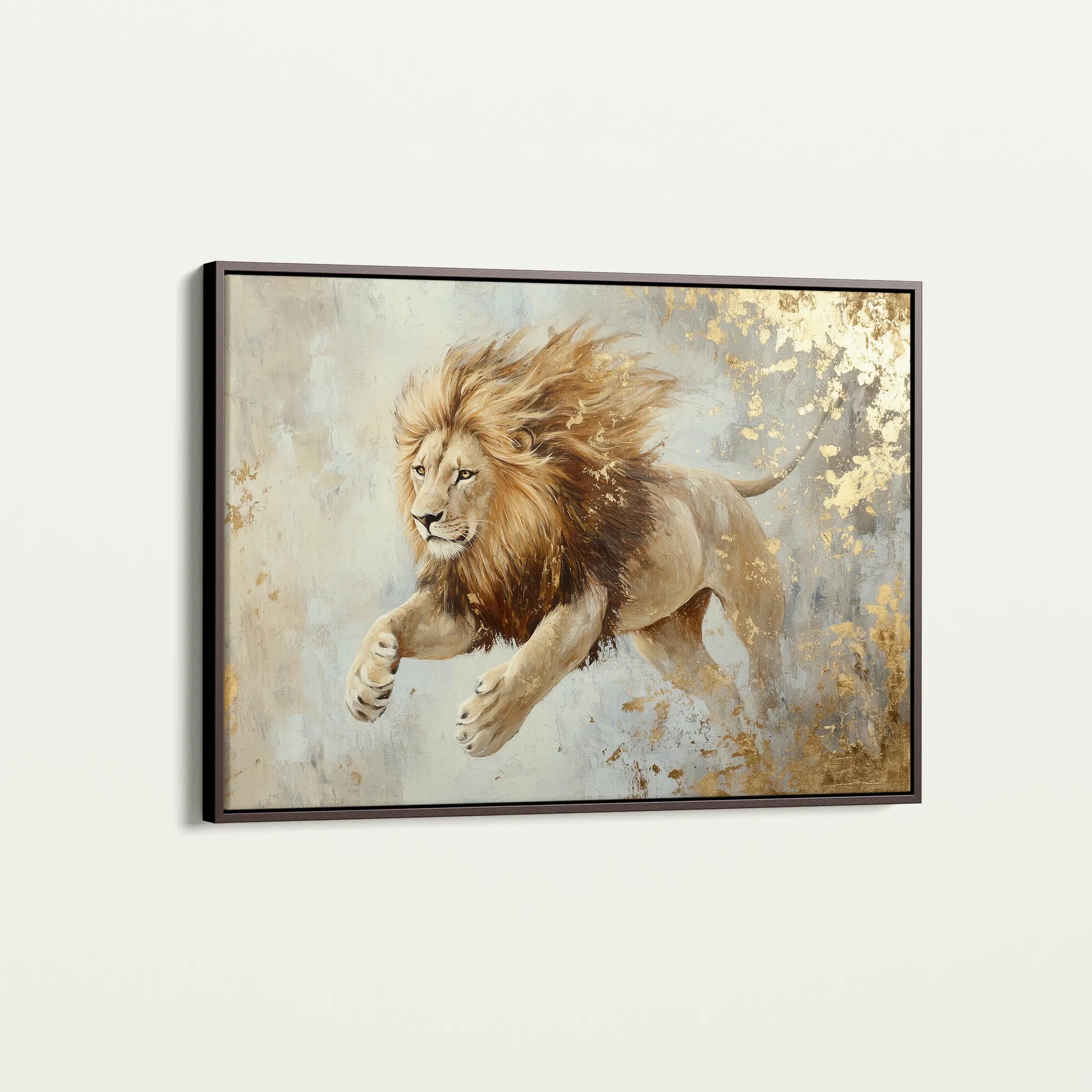 Animals 127 Canvas Art 60 x 40 cm / Black