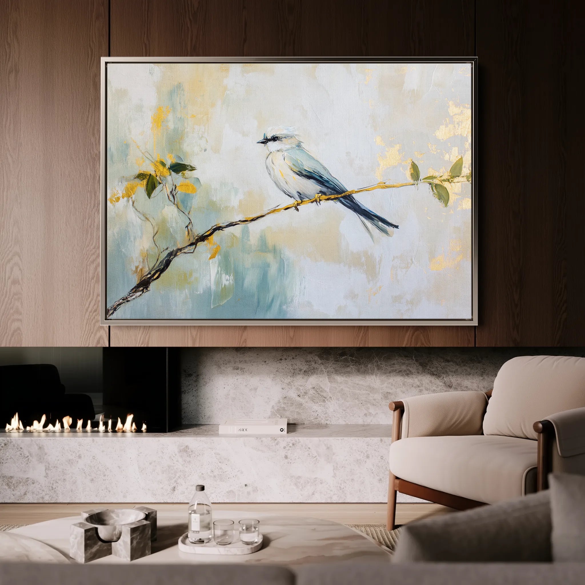 Animals 129 Canvas Art 60 x 40 cm / Black
