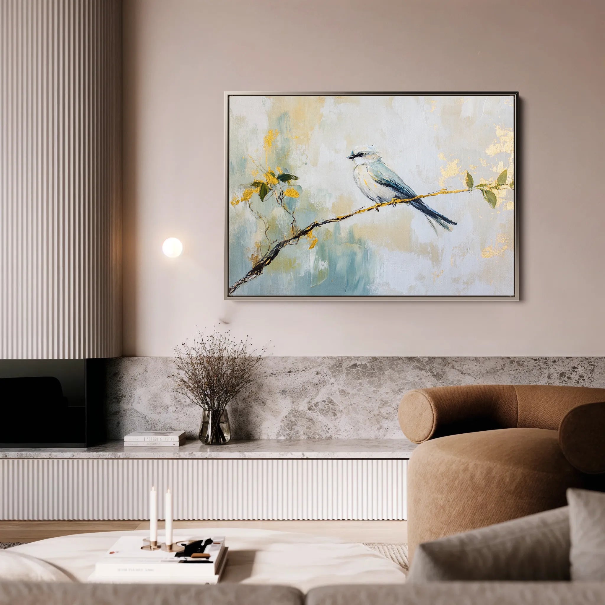Animals 129 Canvas Art 60 x 40 cm / Black
