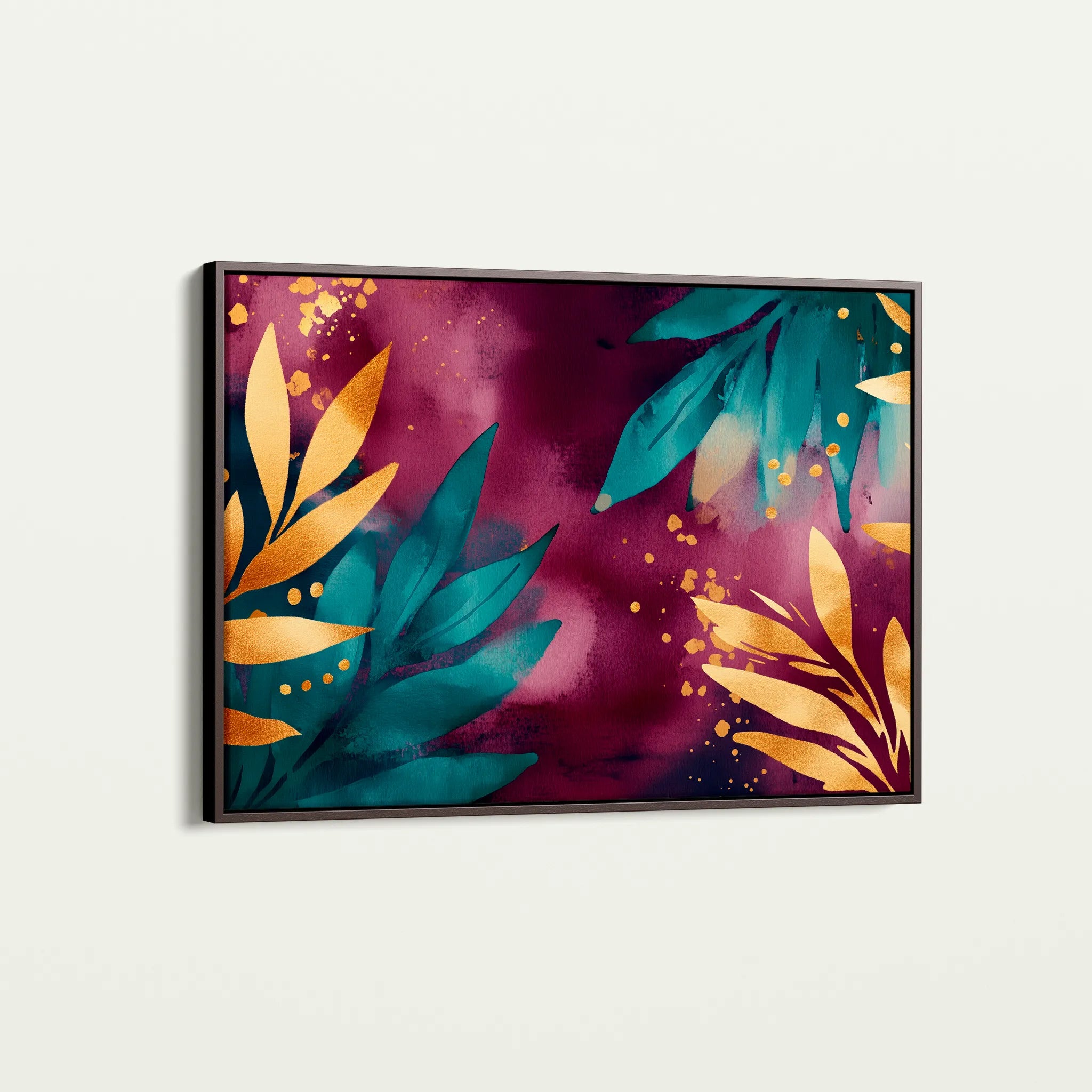 Boho 129 Canvas Art 60 x 40 cm / Black