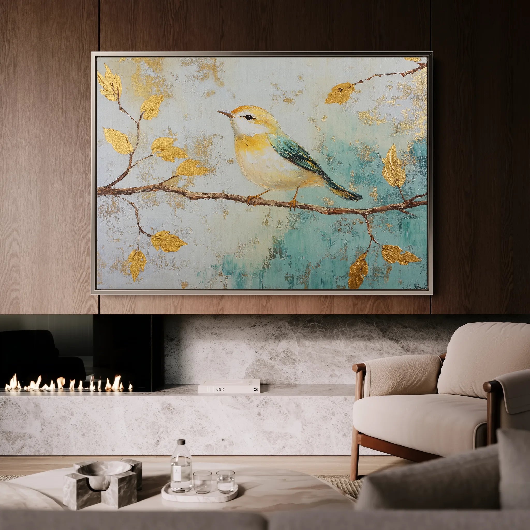 Animals 130 Canvas Art 60 x 40 cm / Black
