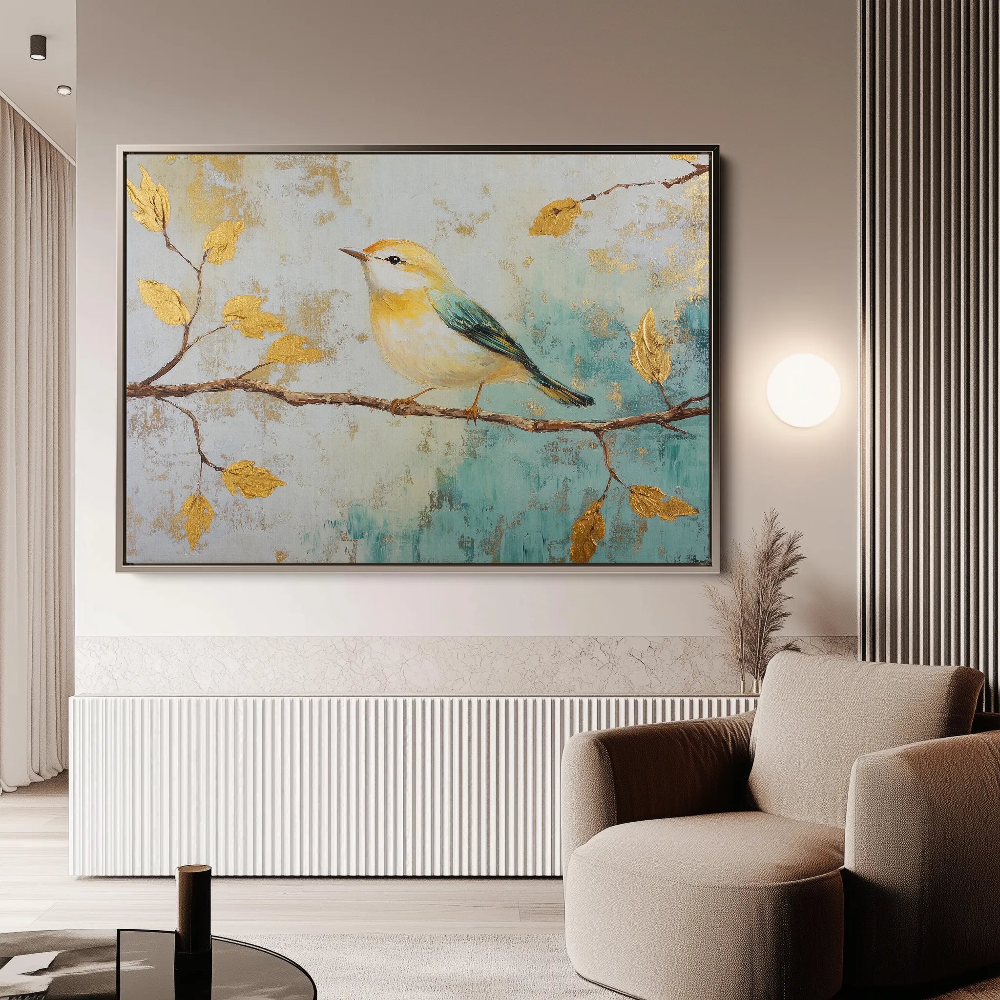 Animals 130 Canvas Art 60 x 40 cm / Black