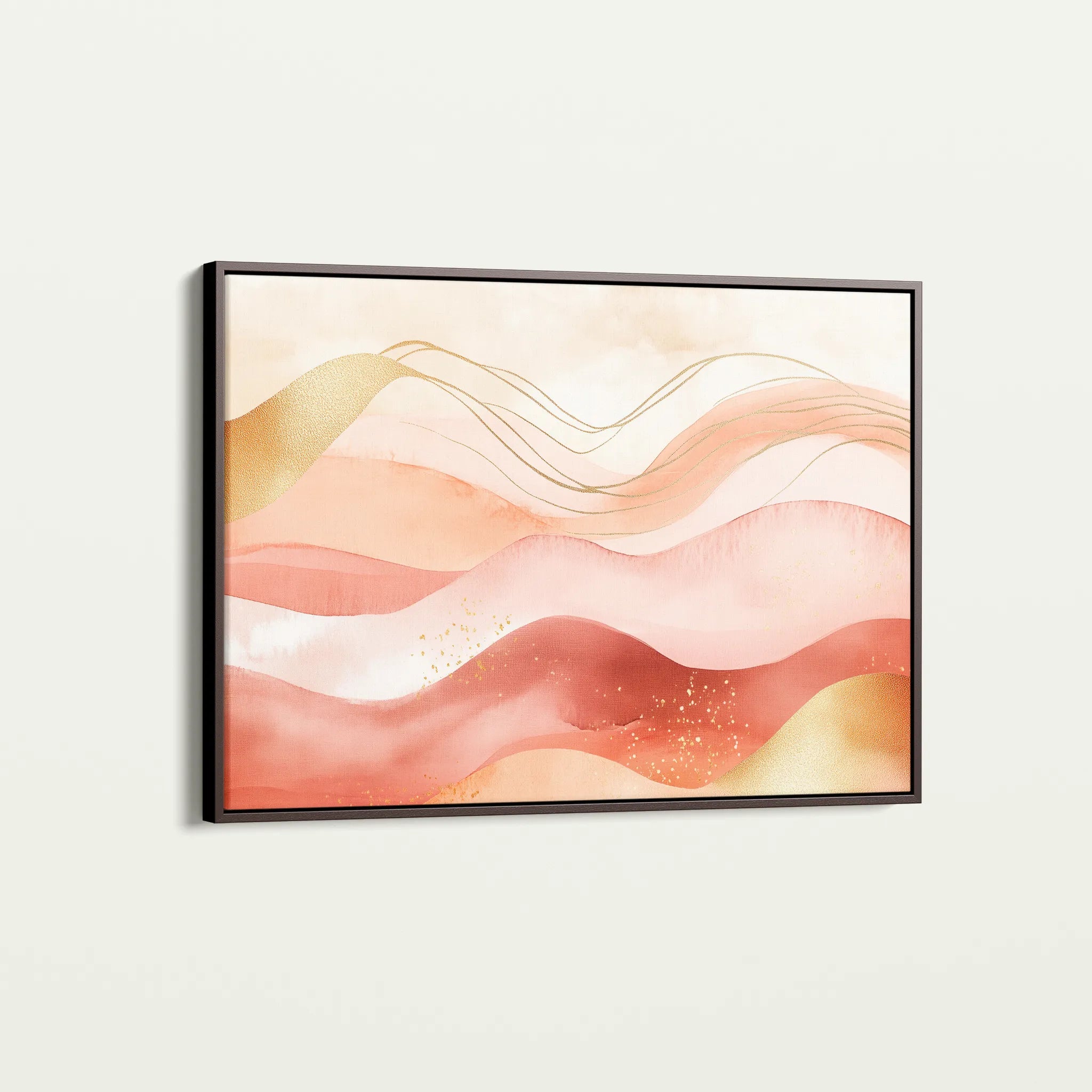 Boho 130 Canvas Art 60 x 40 cm / Black