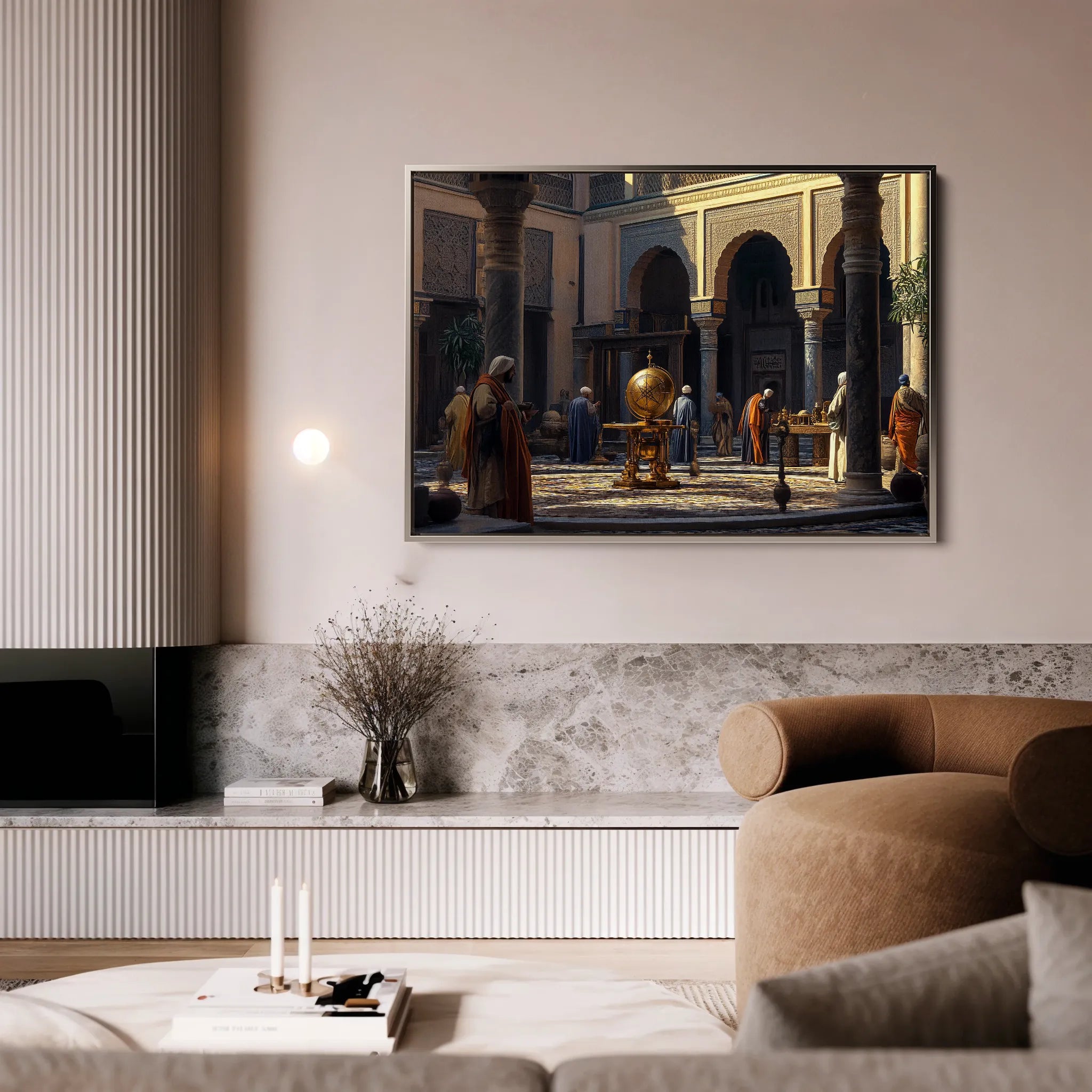 Orientalist 130 Canvas Art 60 x 40 cm / Black