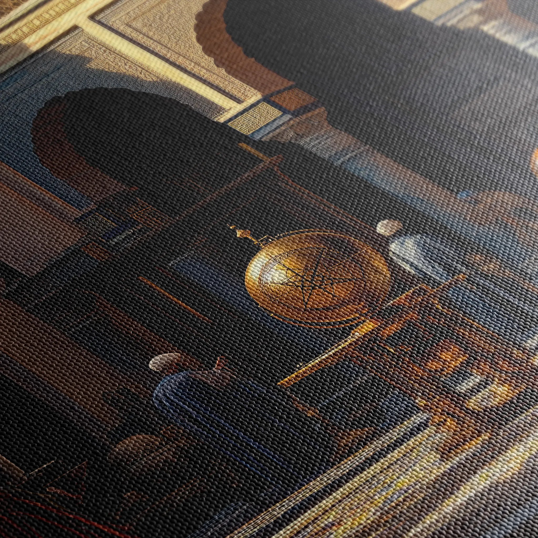 Orientalist 130 Canvas Art 60 x 40 cm / Black