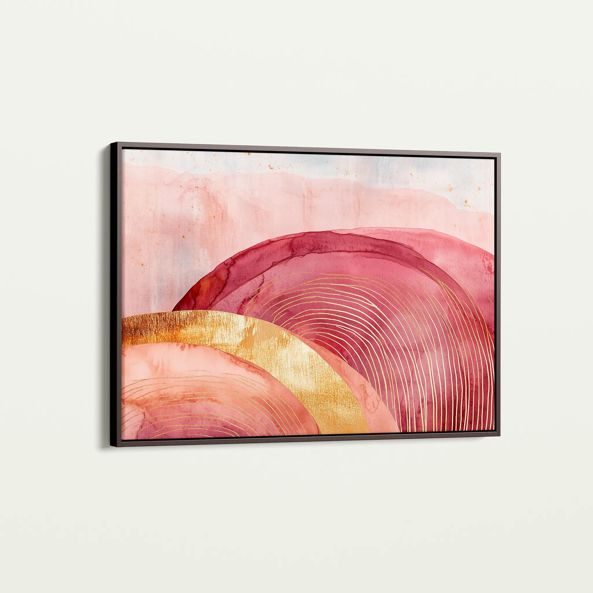 Boho 131 Canvas Art 60 x 40 cm / Black
