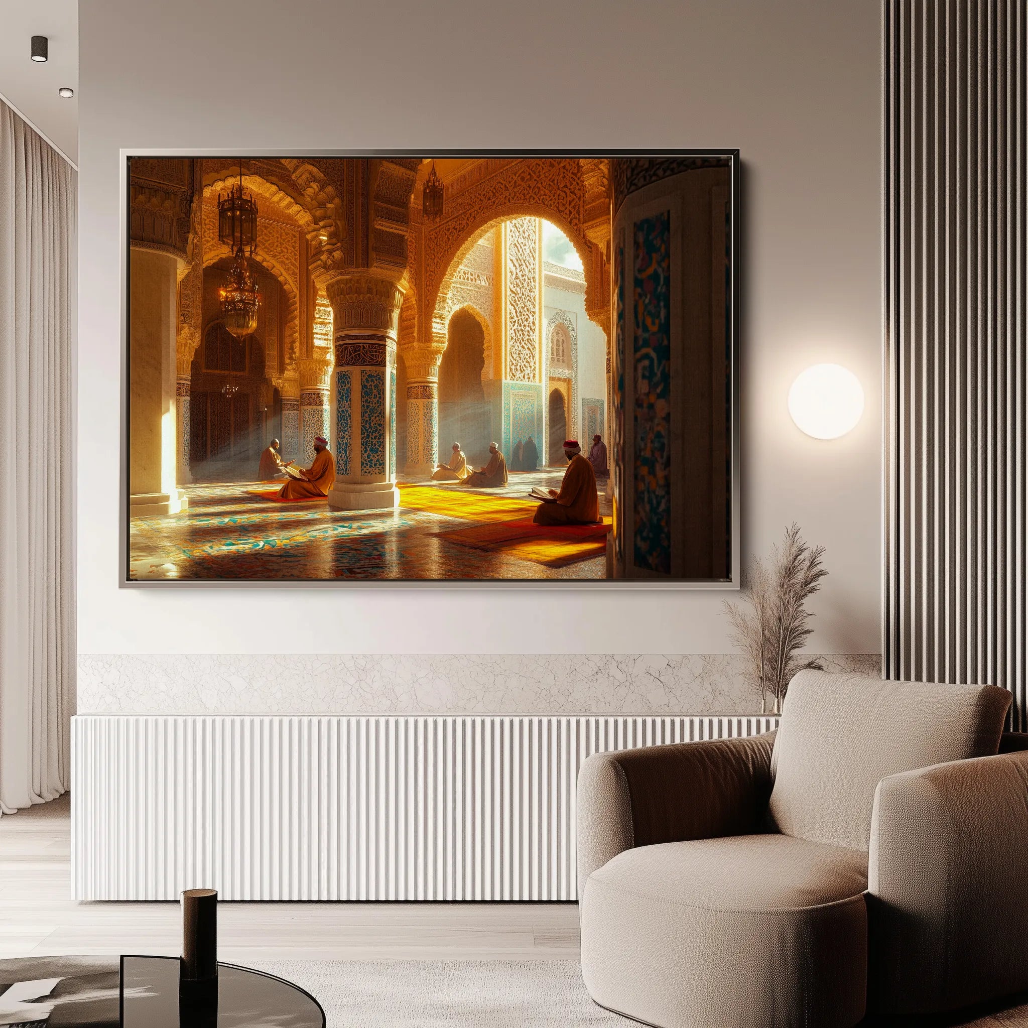 Orientalist 131 Canvas Art 60 x 40 cm / Black