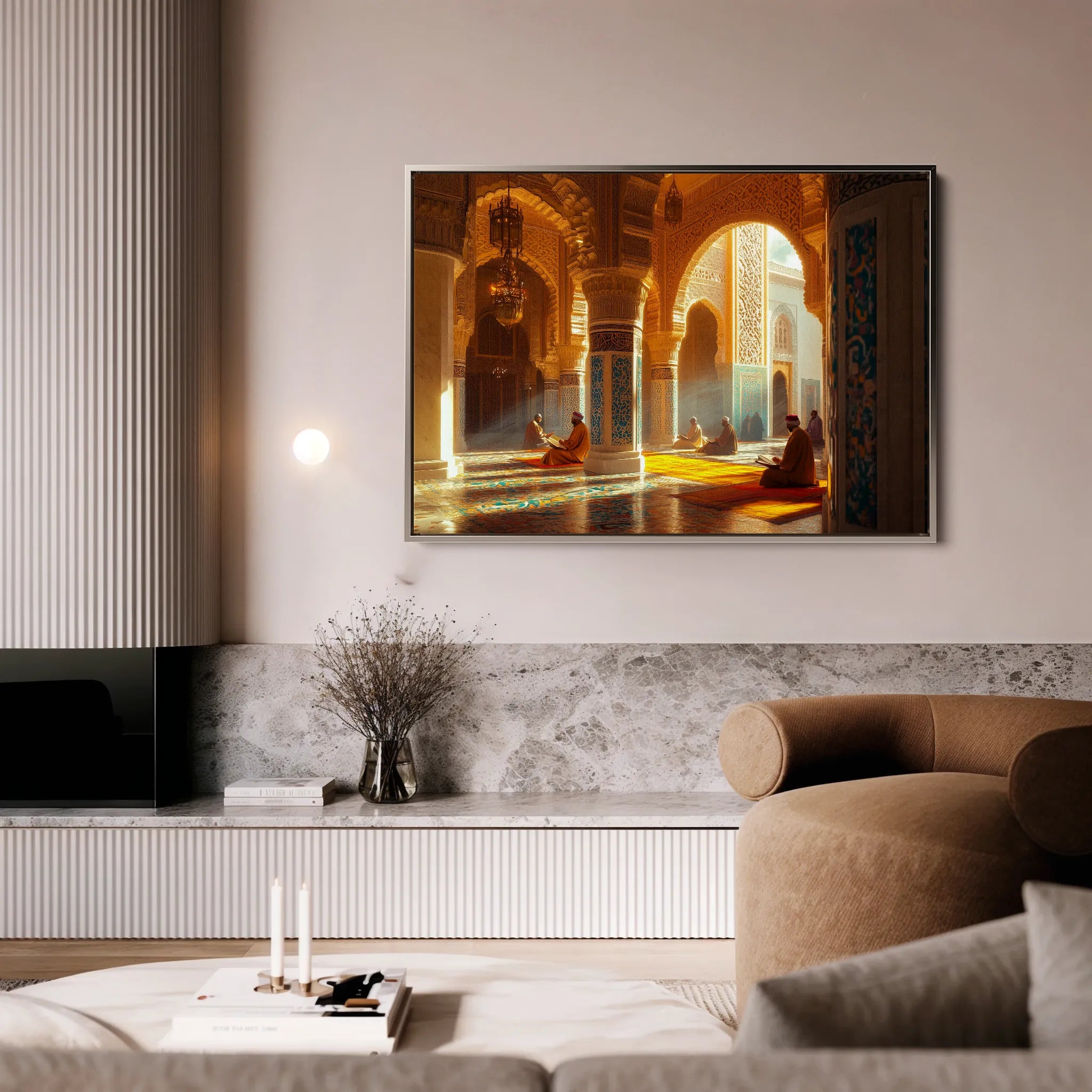 Orientalist 131 Canvas Art 60 x 40 cm / Black