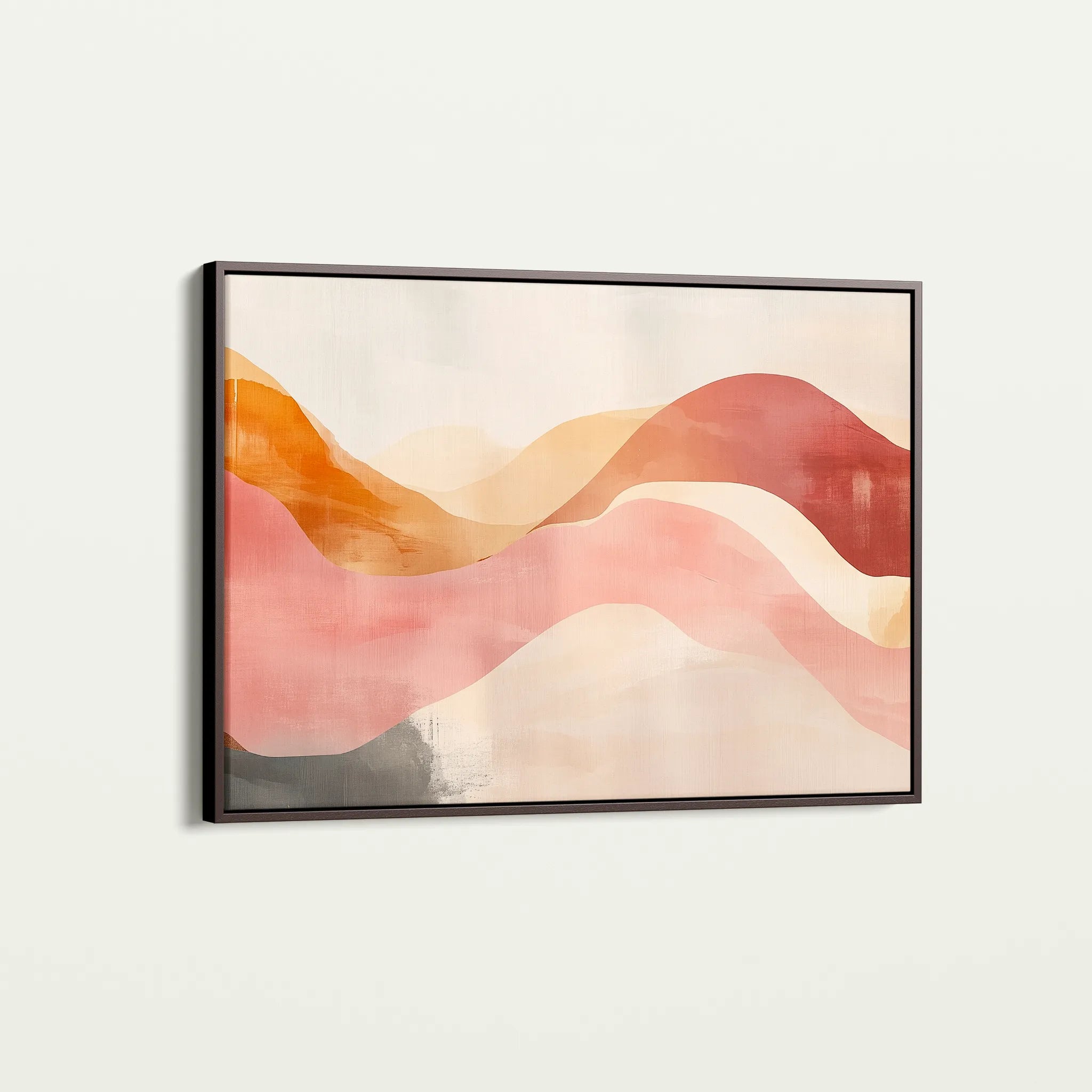 Boho 132 Canvas Art 60 x 40 cm / Black