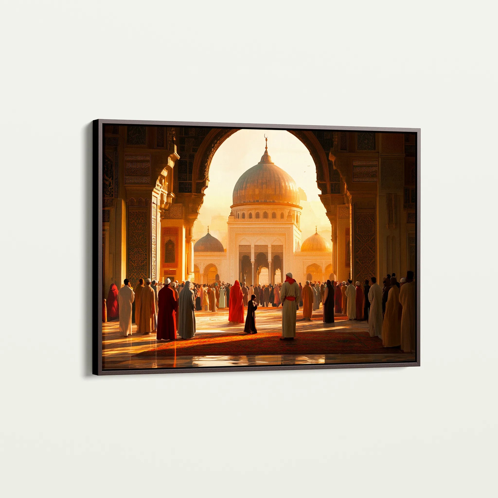 Orientalist 132 Canvas Art 60 x 40 cm / Black