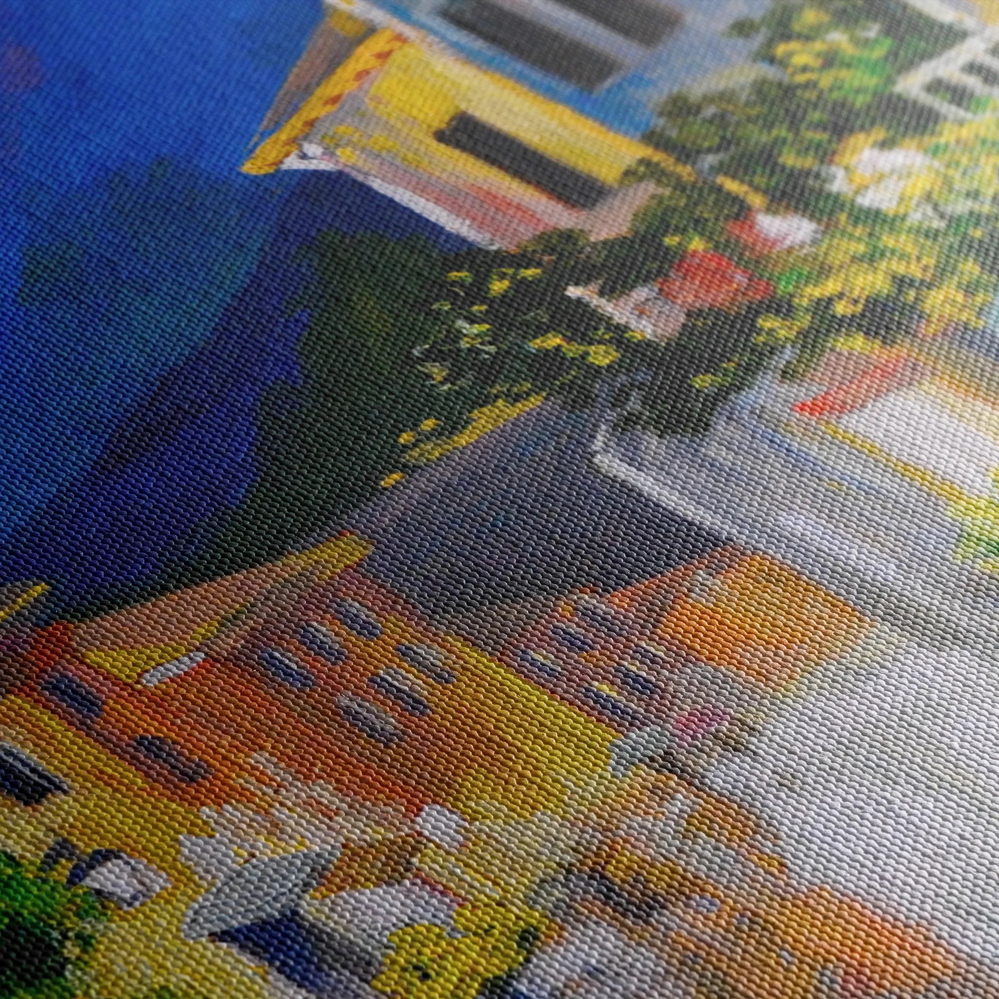 Landscape 134 Canvas Art 60 x 40 cm / Black