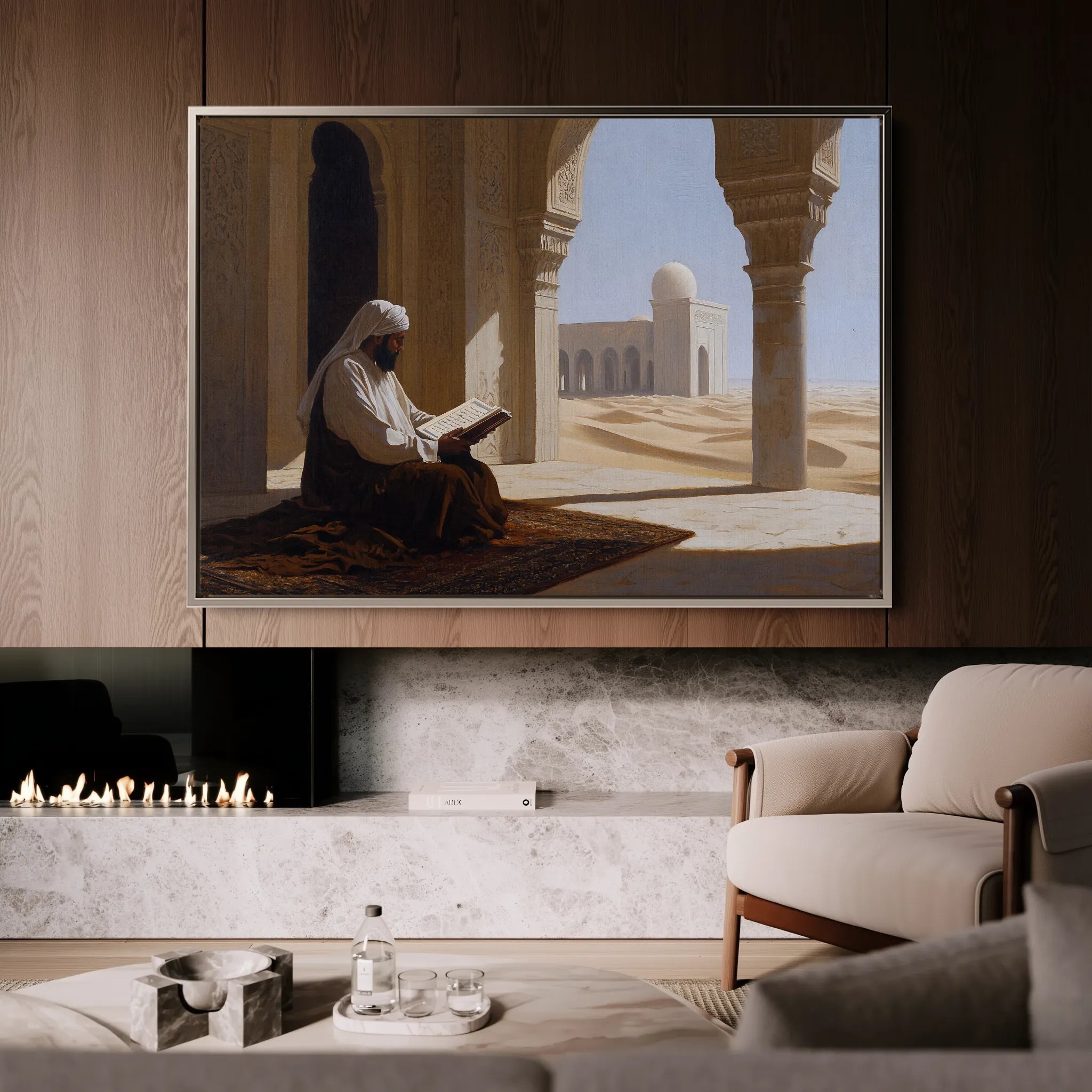Orientalist 134 Canvas Art 60 x 40 cm / Black