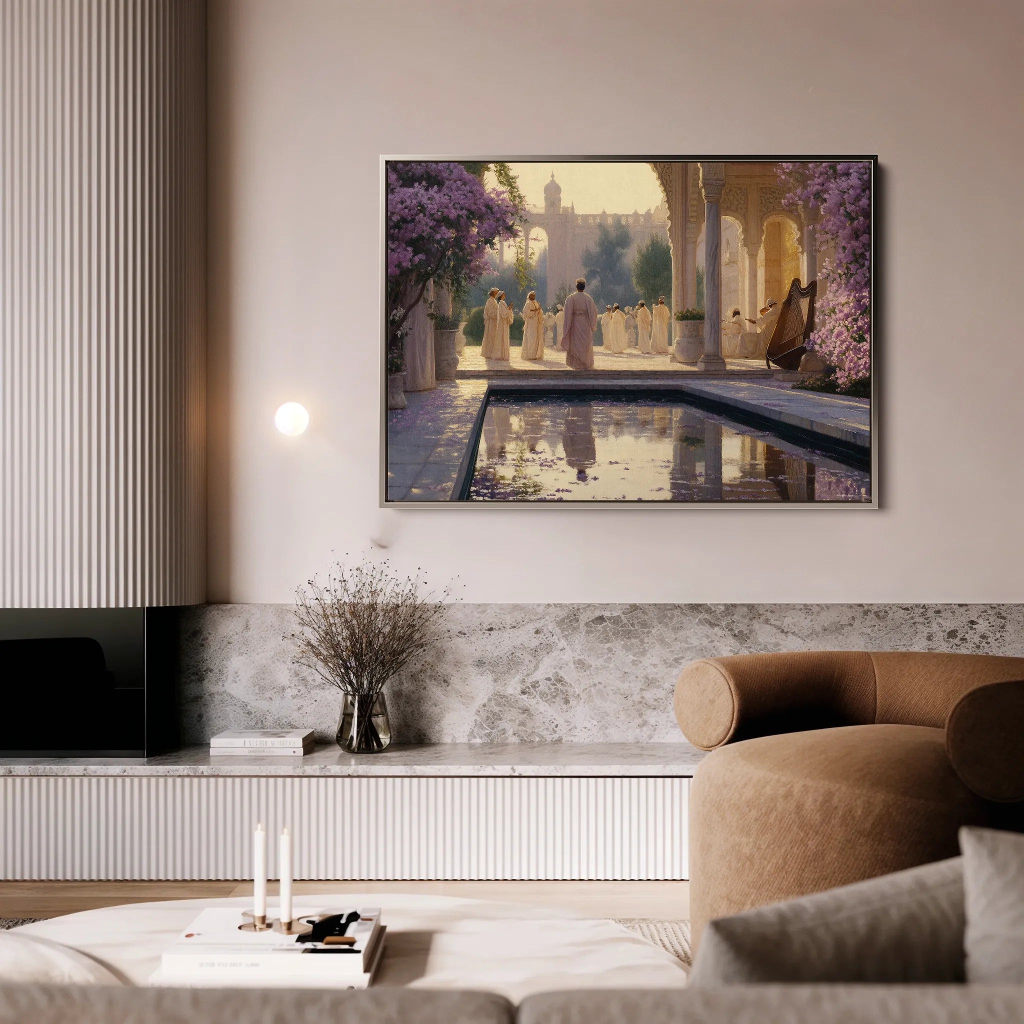 Orientalist 135 Canvas Art 60 x 40 cm / Black