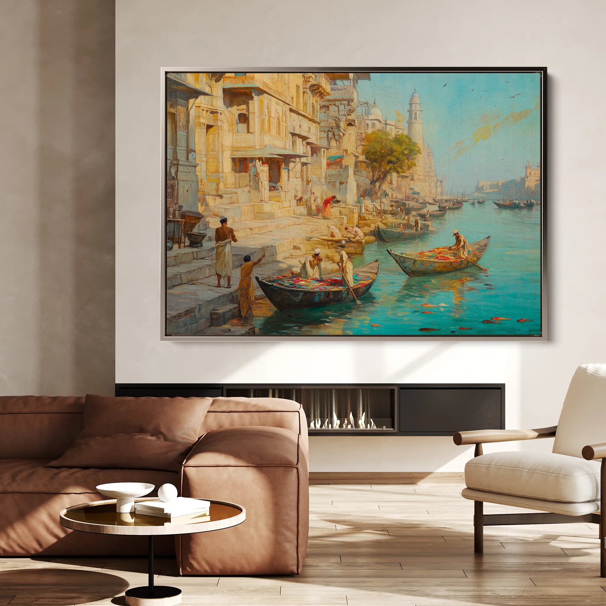 Orientalist 138 Canvas Art 60 x 40 cm / Black