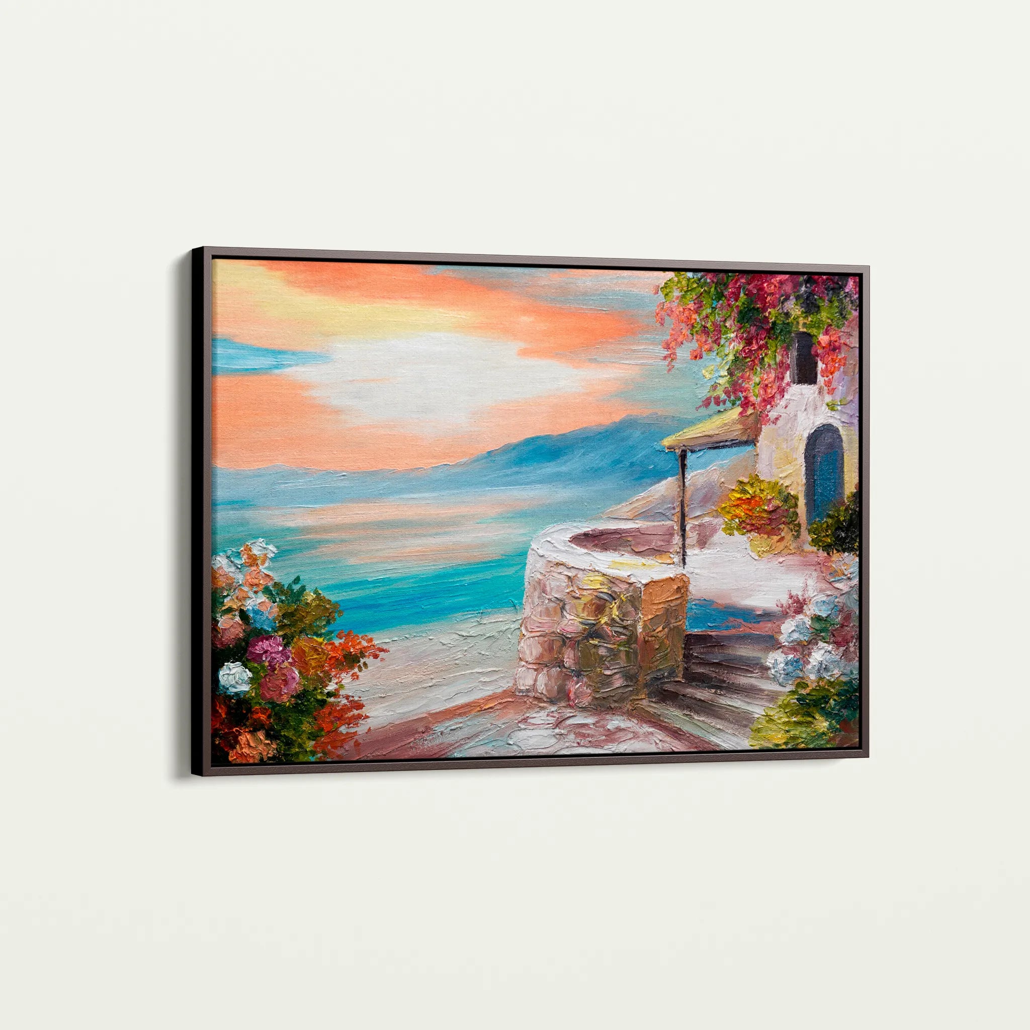 Landscape 139 Canvas Art 60 x 40 cm / Black