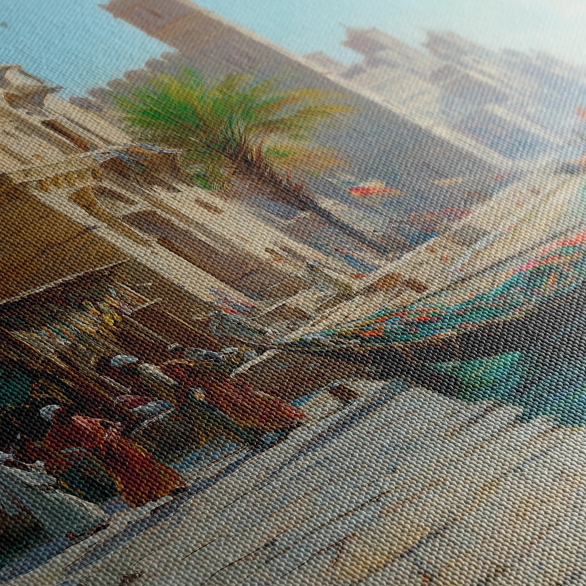 Orientalist 139 Canvas Art 60 x 40 cm / Black