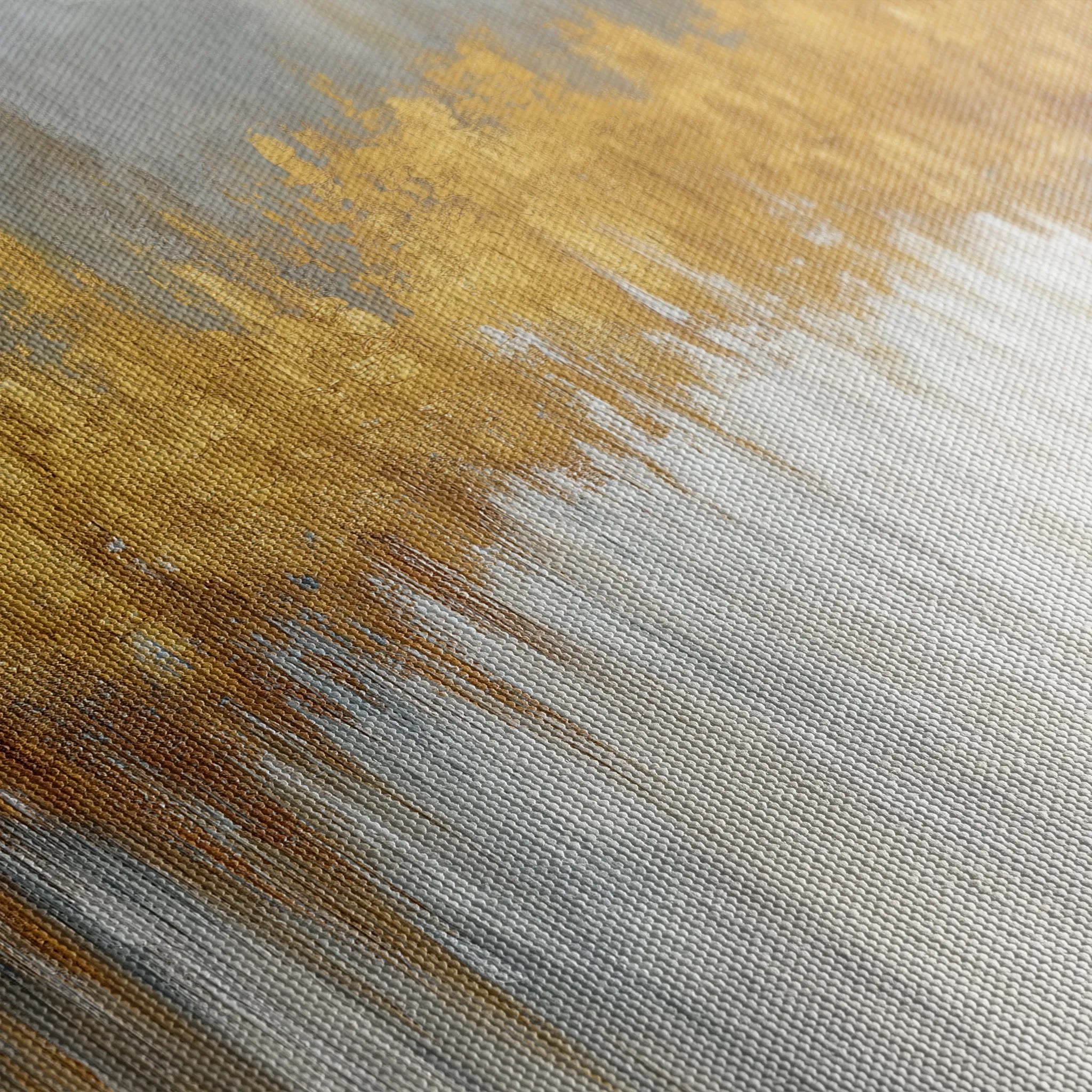 Abstract 1413 Canvas Art 60 x 60 cm / Black